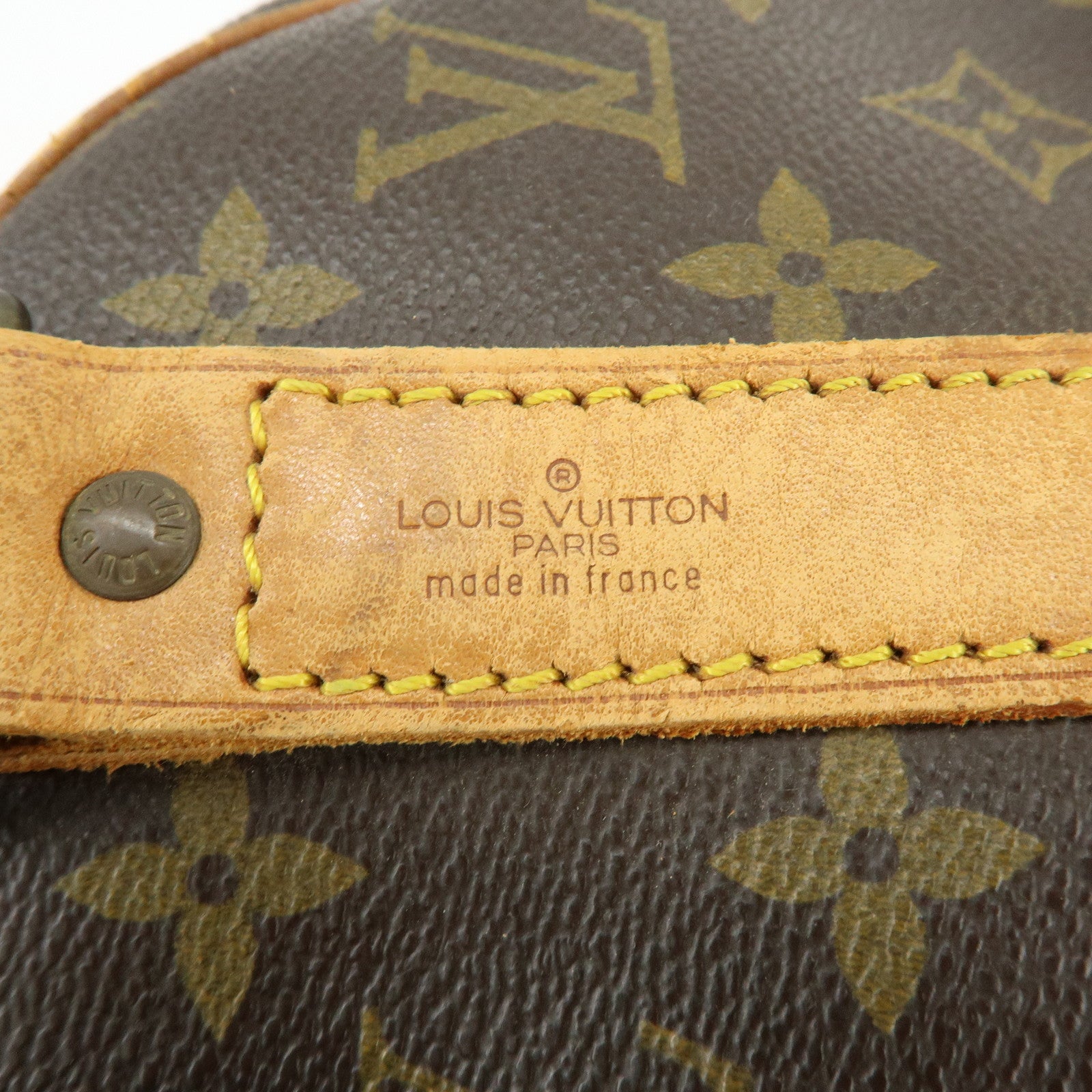 Louis Vuitton Monogram Keep All Bandouliere 45 Boston Bag Brown M41418