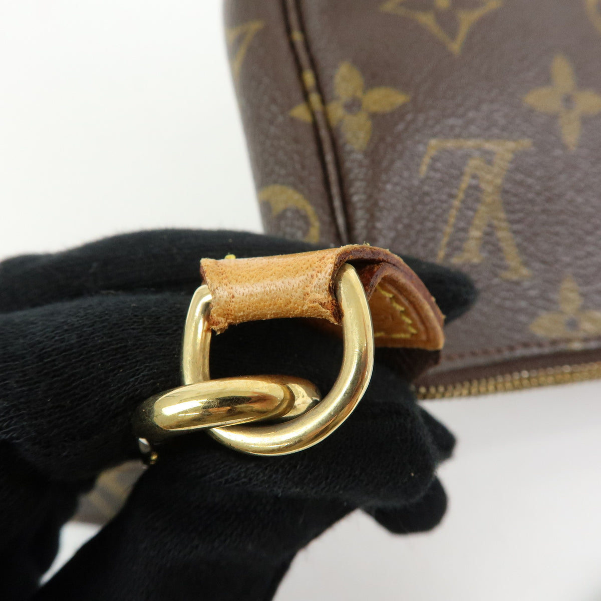 Louis Vuitton Monogram Pochette Accessoires Pouch Hand Bag M51980 Lot