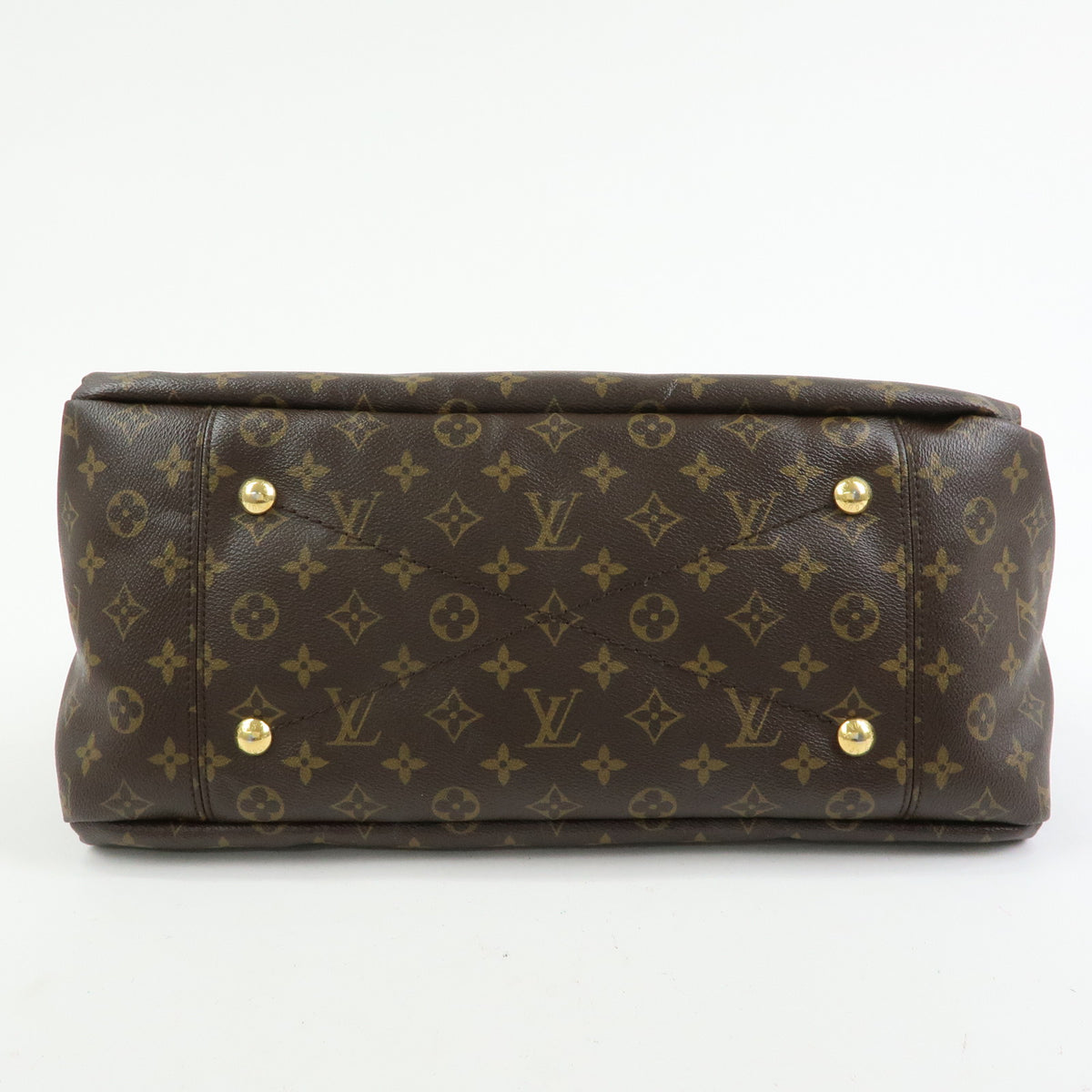 Louis Vuitton Monogram Artsy MM Shoulder Bag Brown M40249
