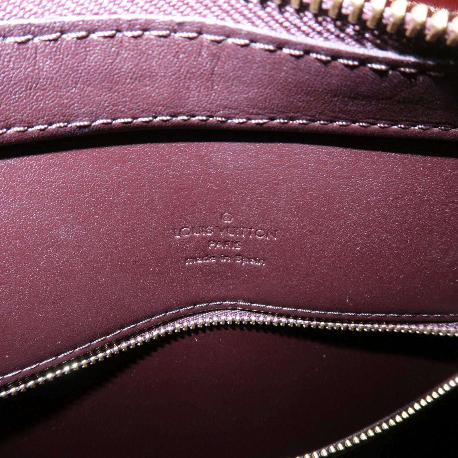 Louis Vuitton Monogram Vernis Houston Tote Bag Amarante M91999