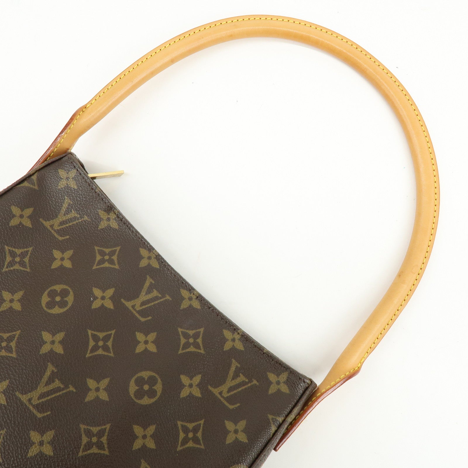 Louis Vuitton Monogram Looping MM Canvas Shoulder Bag Hand Bag M51146