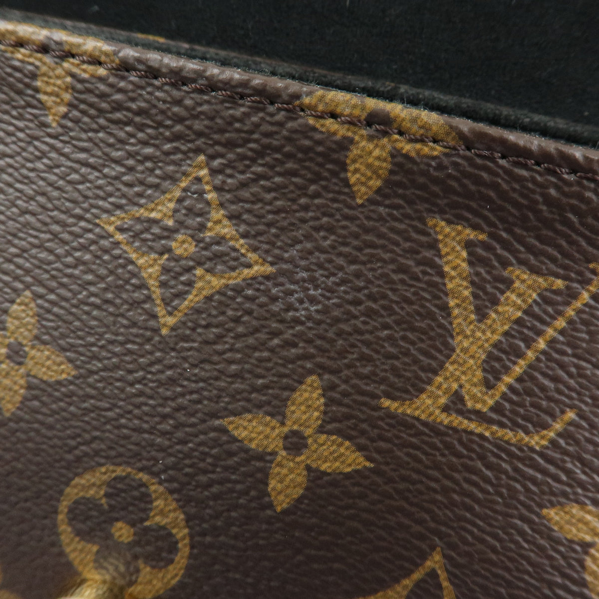 Louis Vuitton Monogram Locky BB 2Way Shoulder Bag Brown Noir M44141