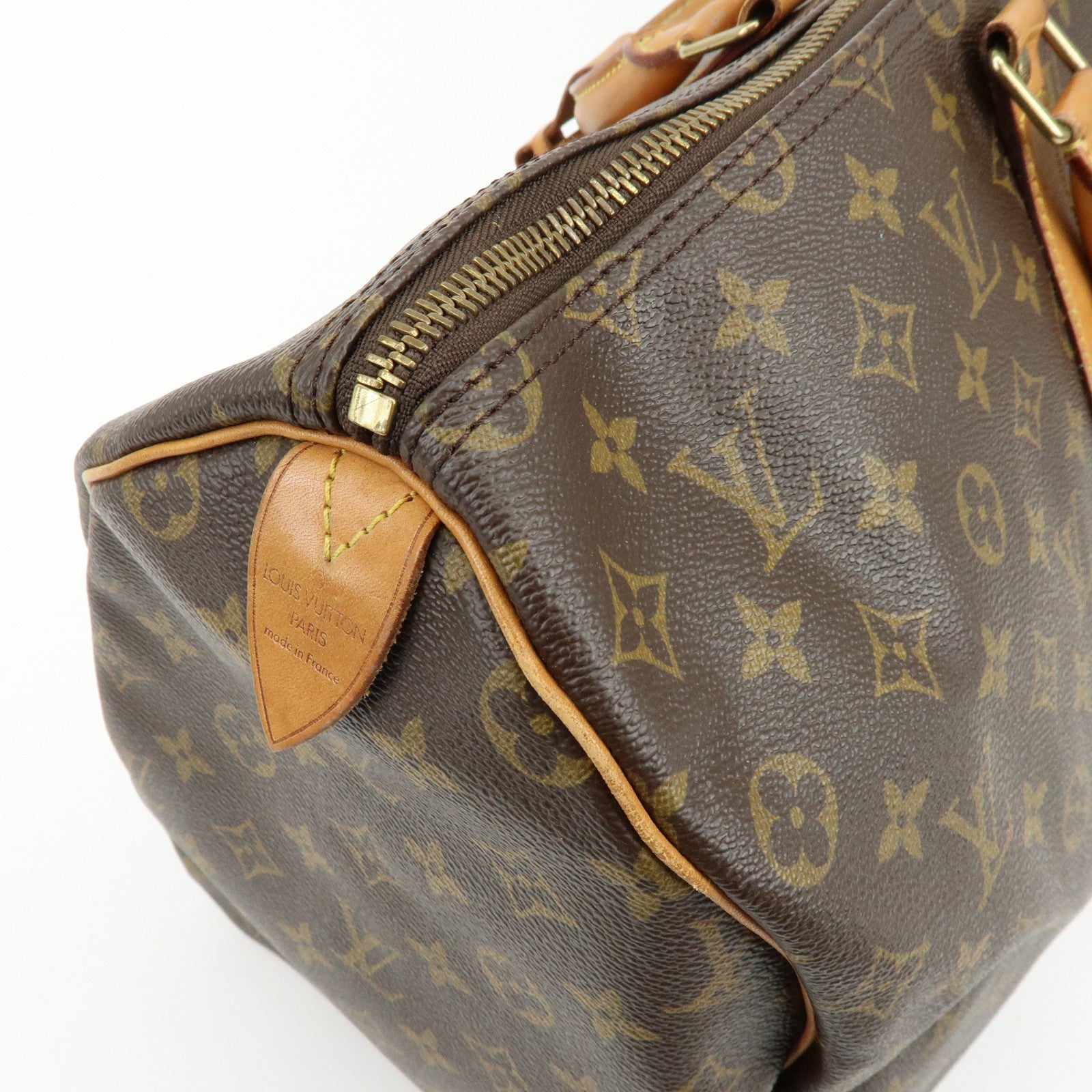 Louis Vuitton Monogram Keep All 50 Boston Bag Brown M41426