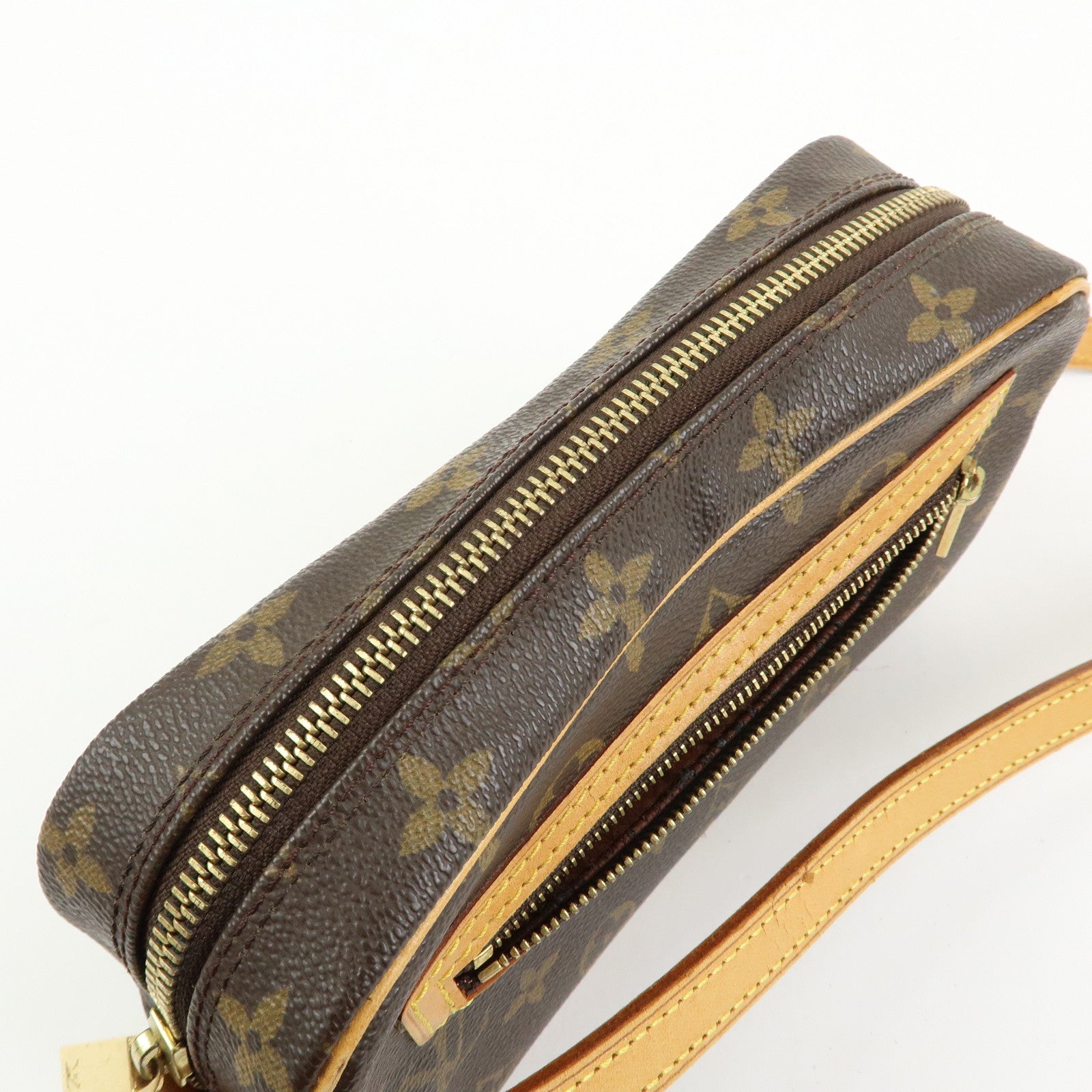 Louis Vuitton Monogram Pochette Cite Shoulder Bag Brown M51183