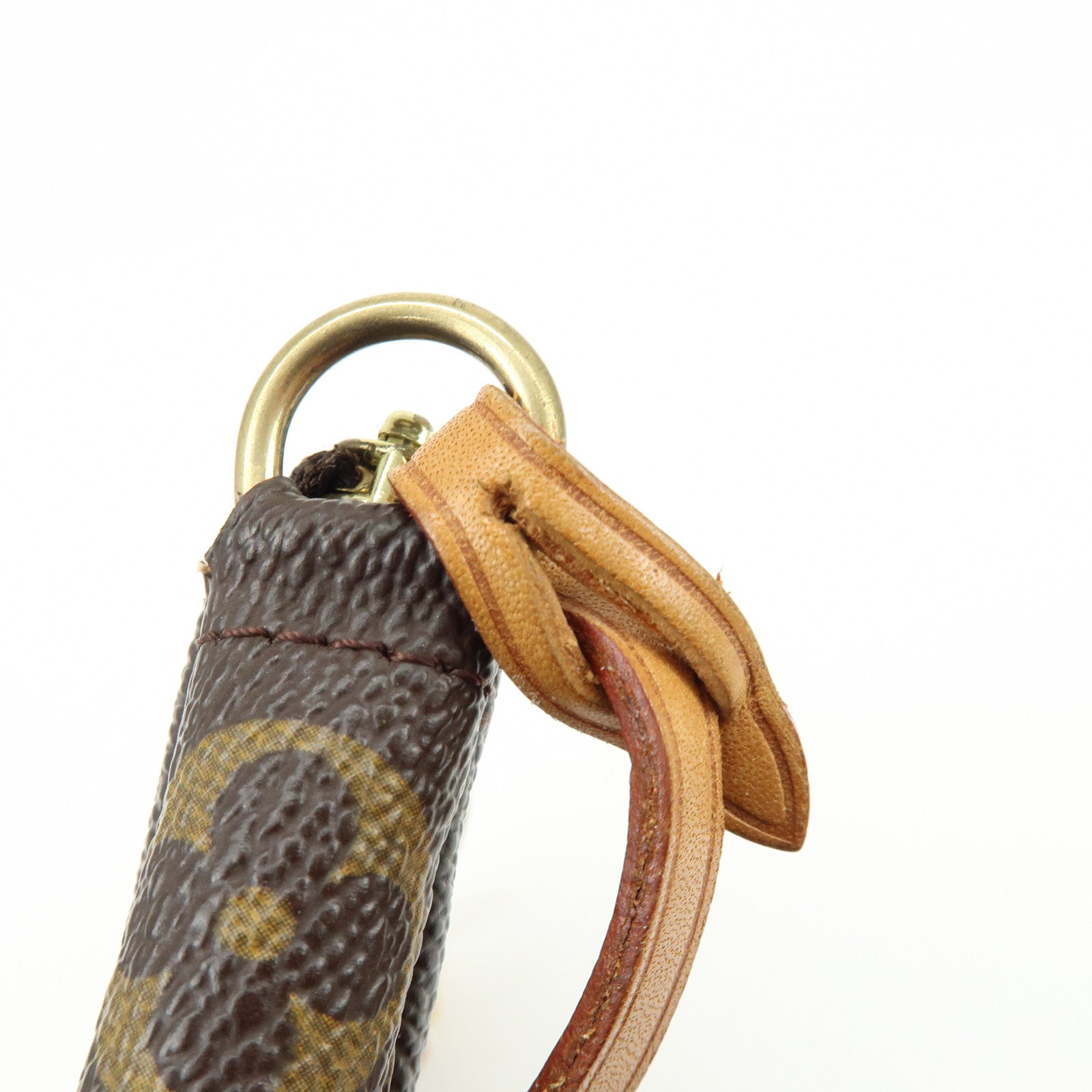 Louis Vuitton Monogram Pochette Accessoires Hand Bag Brown M51980