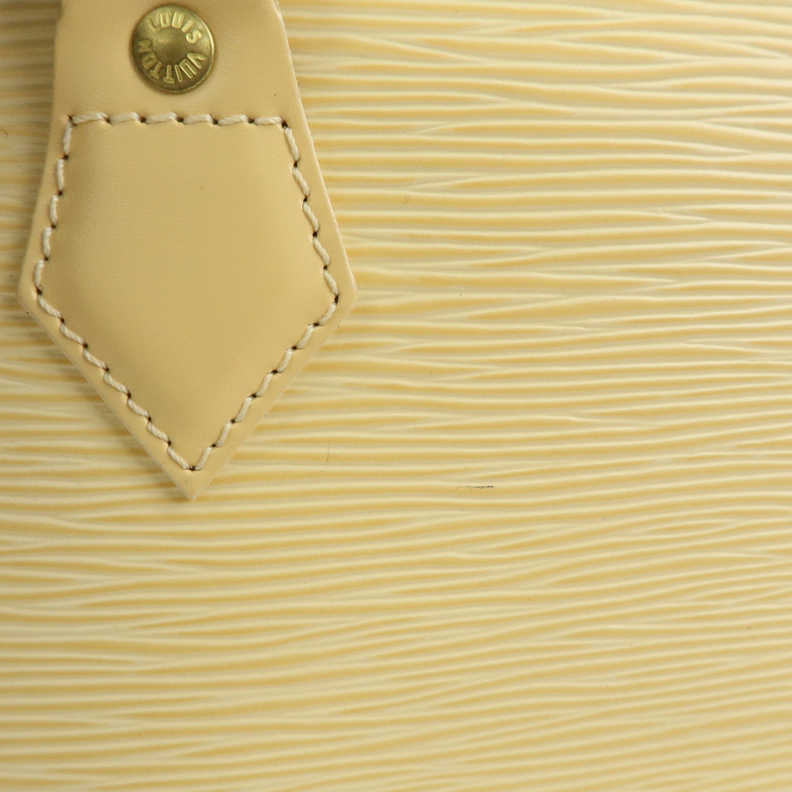 Louis Vuitton Alma Epi Leather Hand Bag Vanilla M5214A