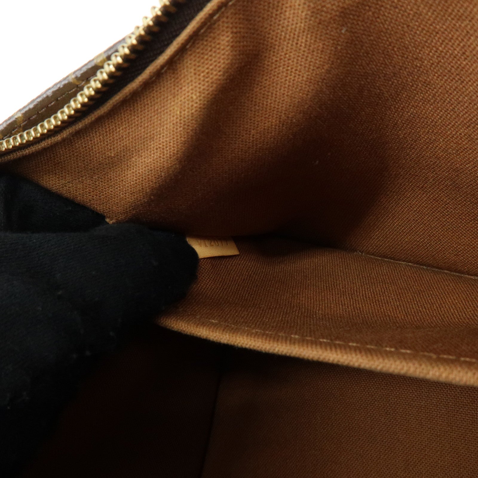 Louis Vuitton Monogram Canvas Popincourt Hand Bag Brown M40009