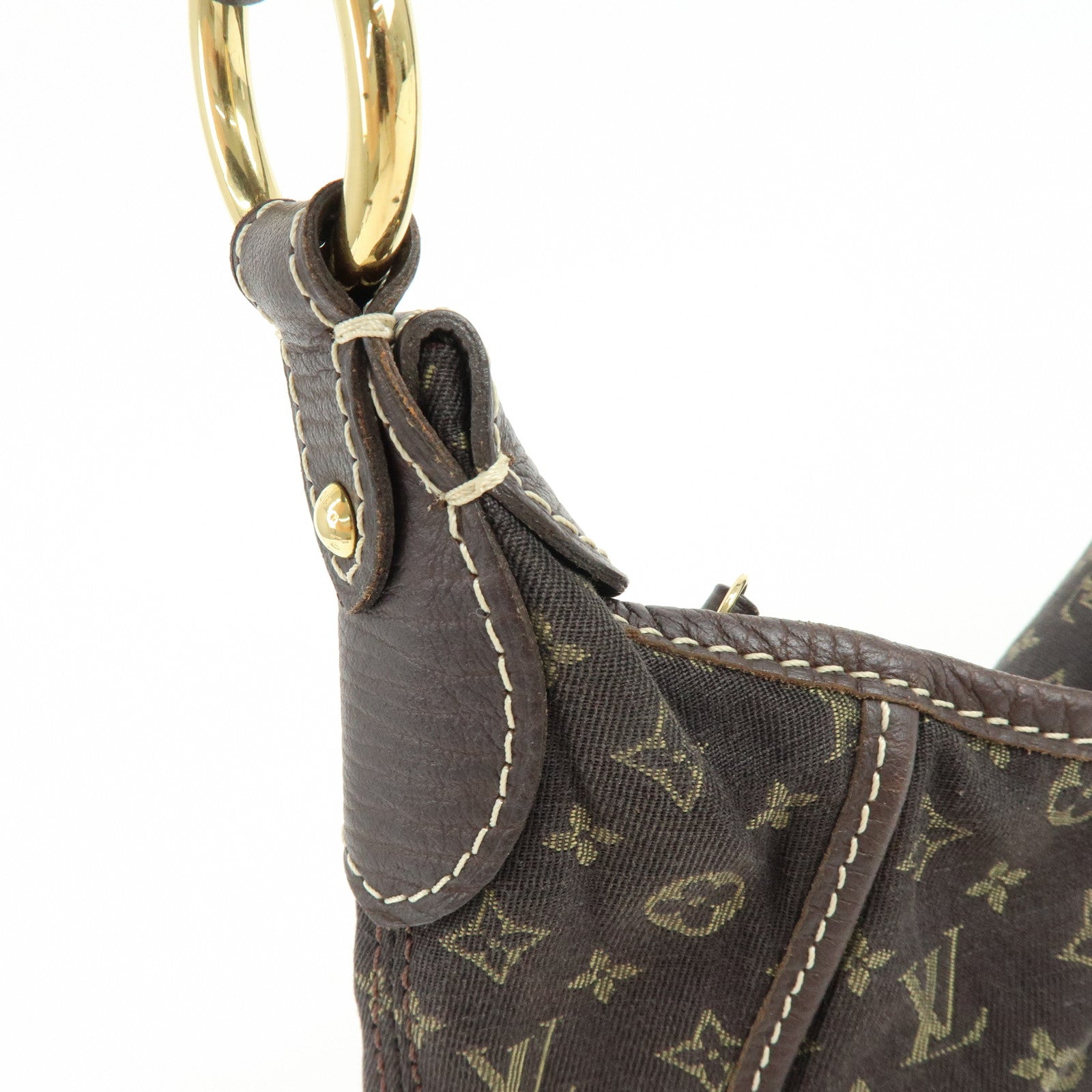 Louis Vuitton Monogram Mini Lin Manon PM Shoulder Bag Ebene M95621