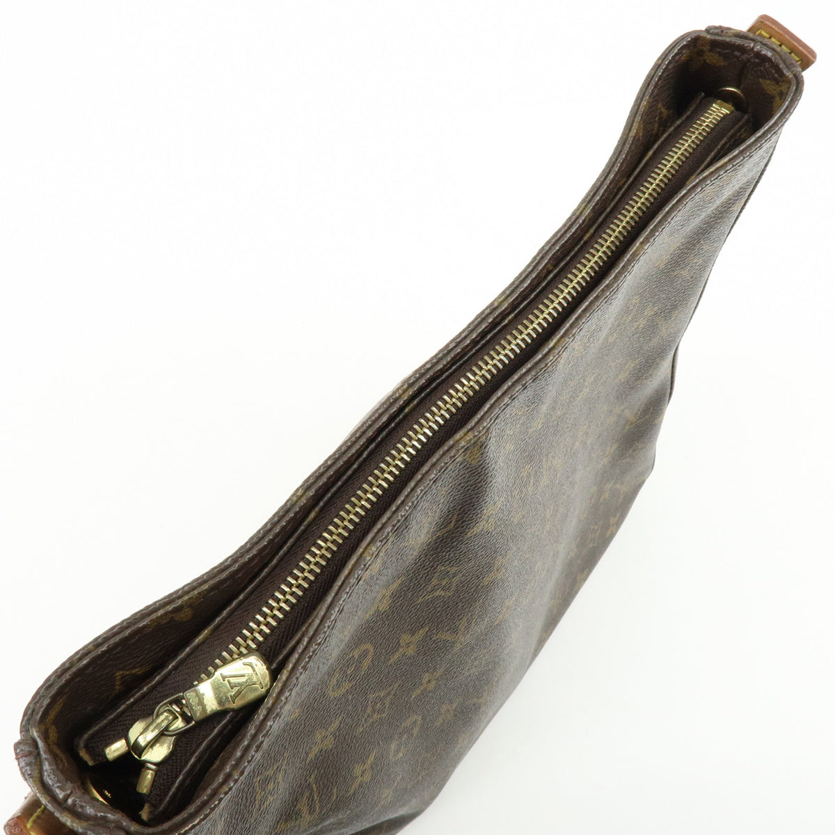 Louis Vuitton Monogram Looping GM Shoulder Bag Brown M51145