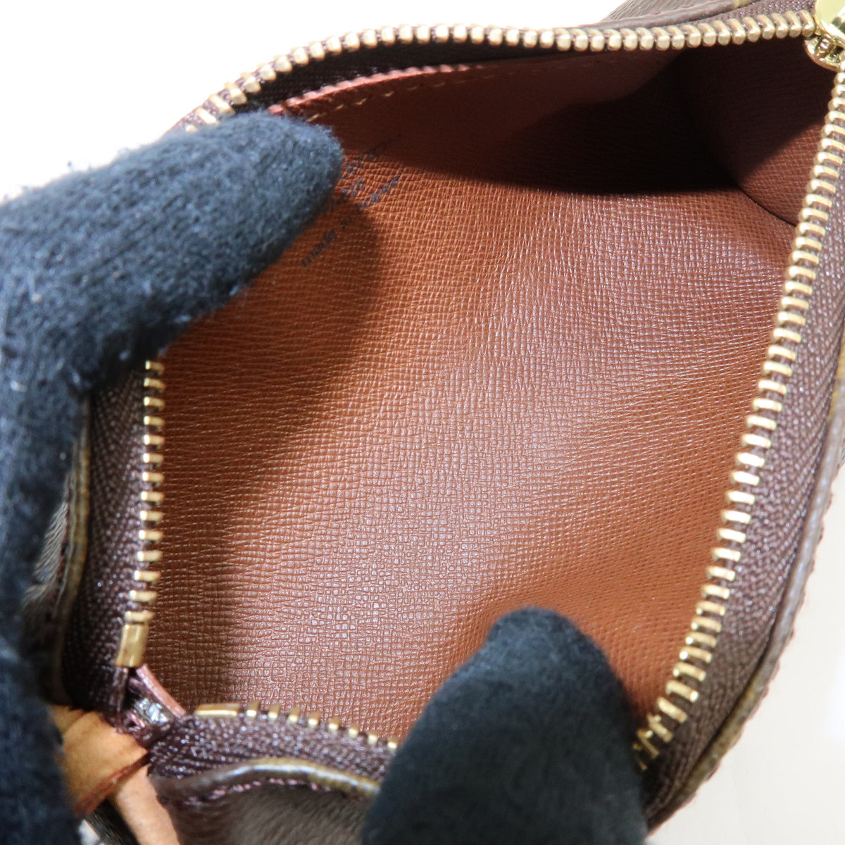 Louis Vuitton Monogram Papillon 30 Hand Bag Brown M51385