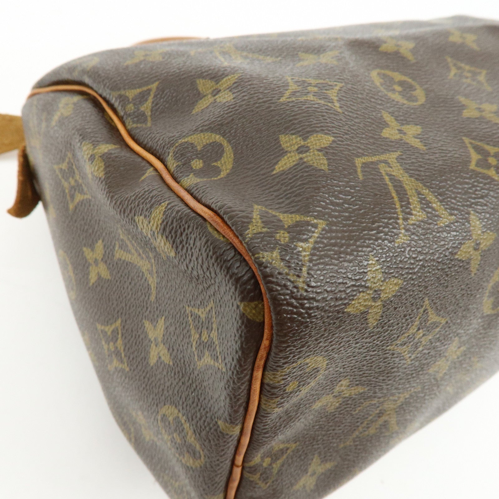Louis Vuitton Monogram Speedy 25 Boston Bag Hand Bag Brown M41528