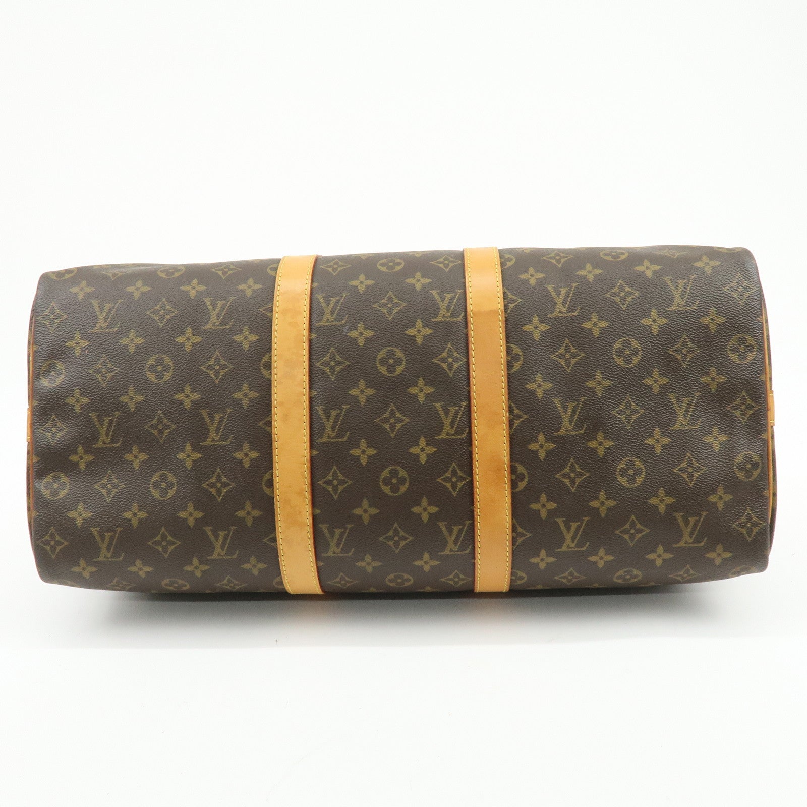 Louis Vuitton Monogram Keep All Bandouliere 50 Boston Bag M41416