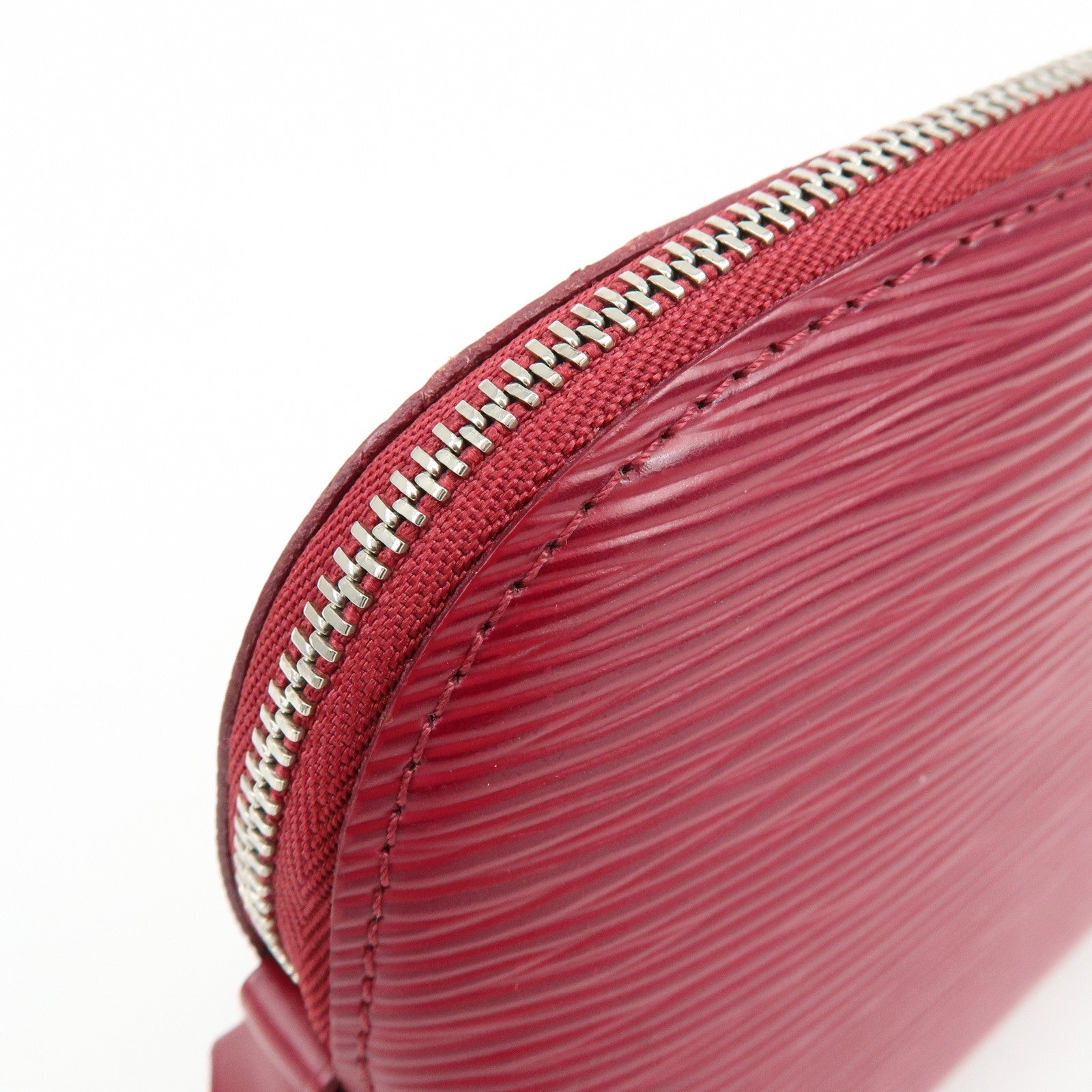 Louis Vuitton Epi Pochette Cosmetic Pouch Fuchsia Pink M40641