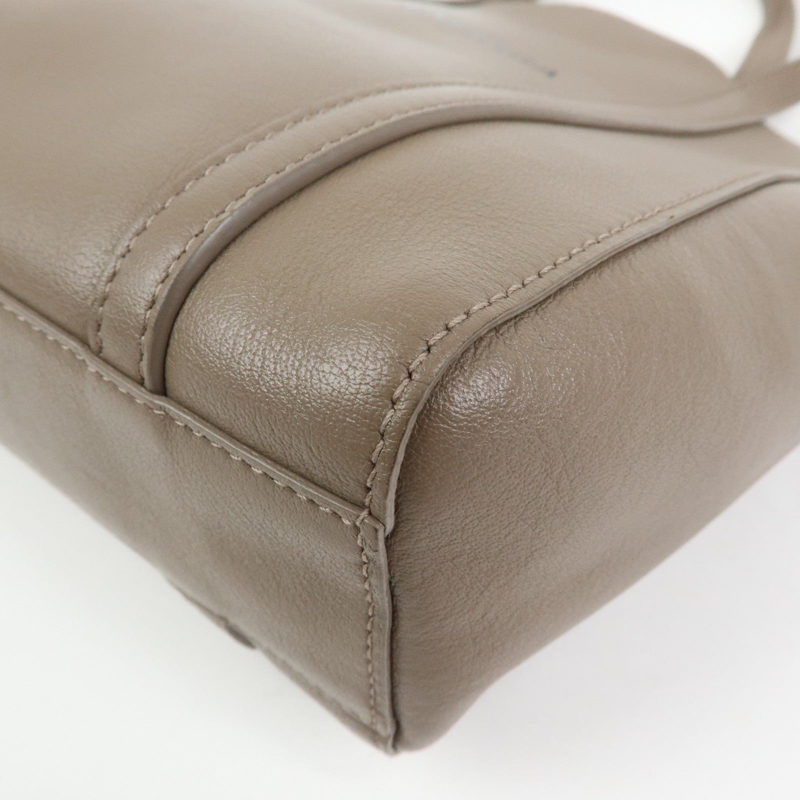 BALENCIAGA Everyday Tote XXS Leather 2Way Tote Bag Light Brown 551815