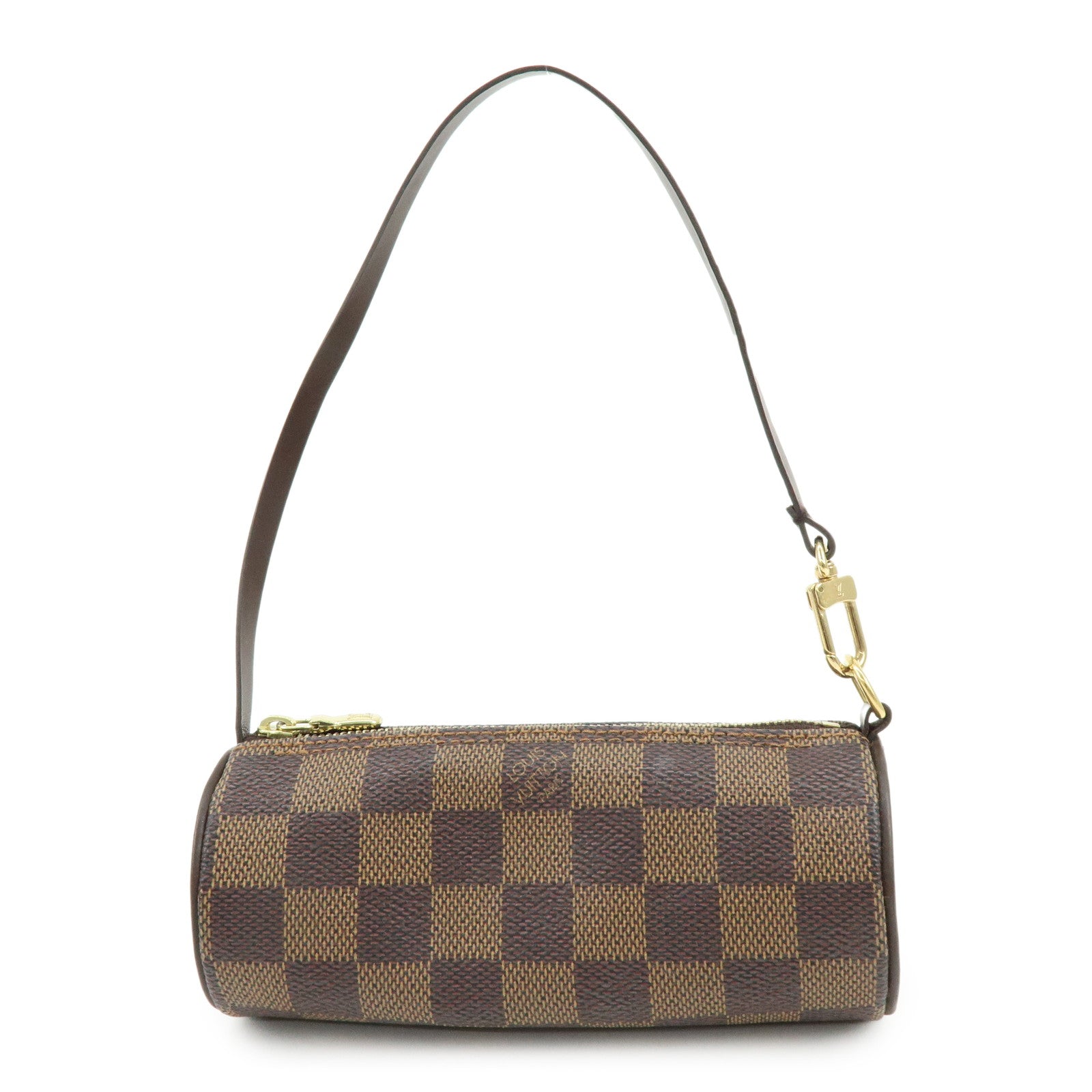Louis Vuitton Damier Ebene Mini Pouch for Papillon Bag Brown
