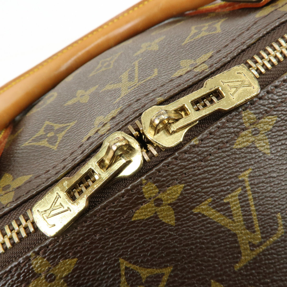 Louis Vuitton Monogram Keep All 60 Boston Bag Brown M41422