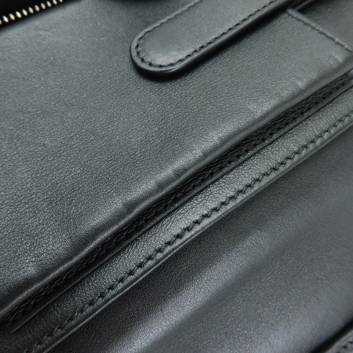GUCCI Microguccissima Travel Document Case Organizer Black 449246