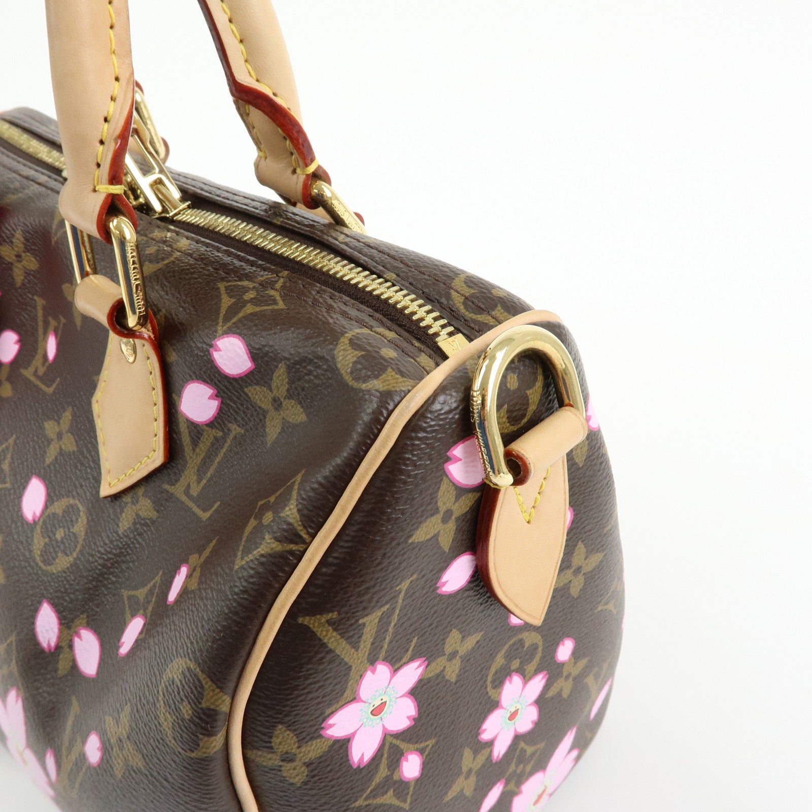 Louis Vuitton Monogram Murakami Speedy Bandouliere 25 Brown M14174