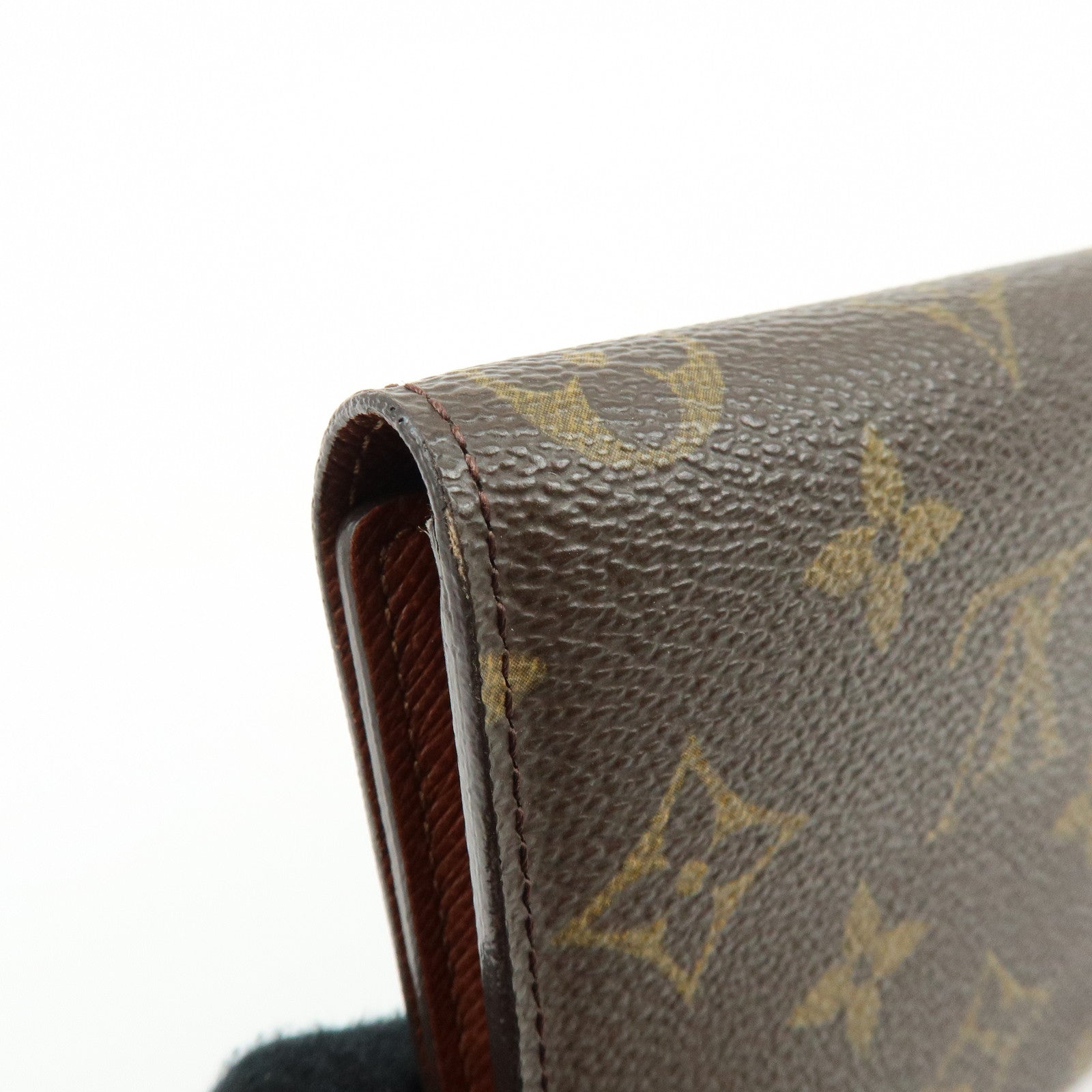Louis Vuitton Monogram Porte Tresor International Wallet Brown M61215
