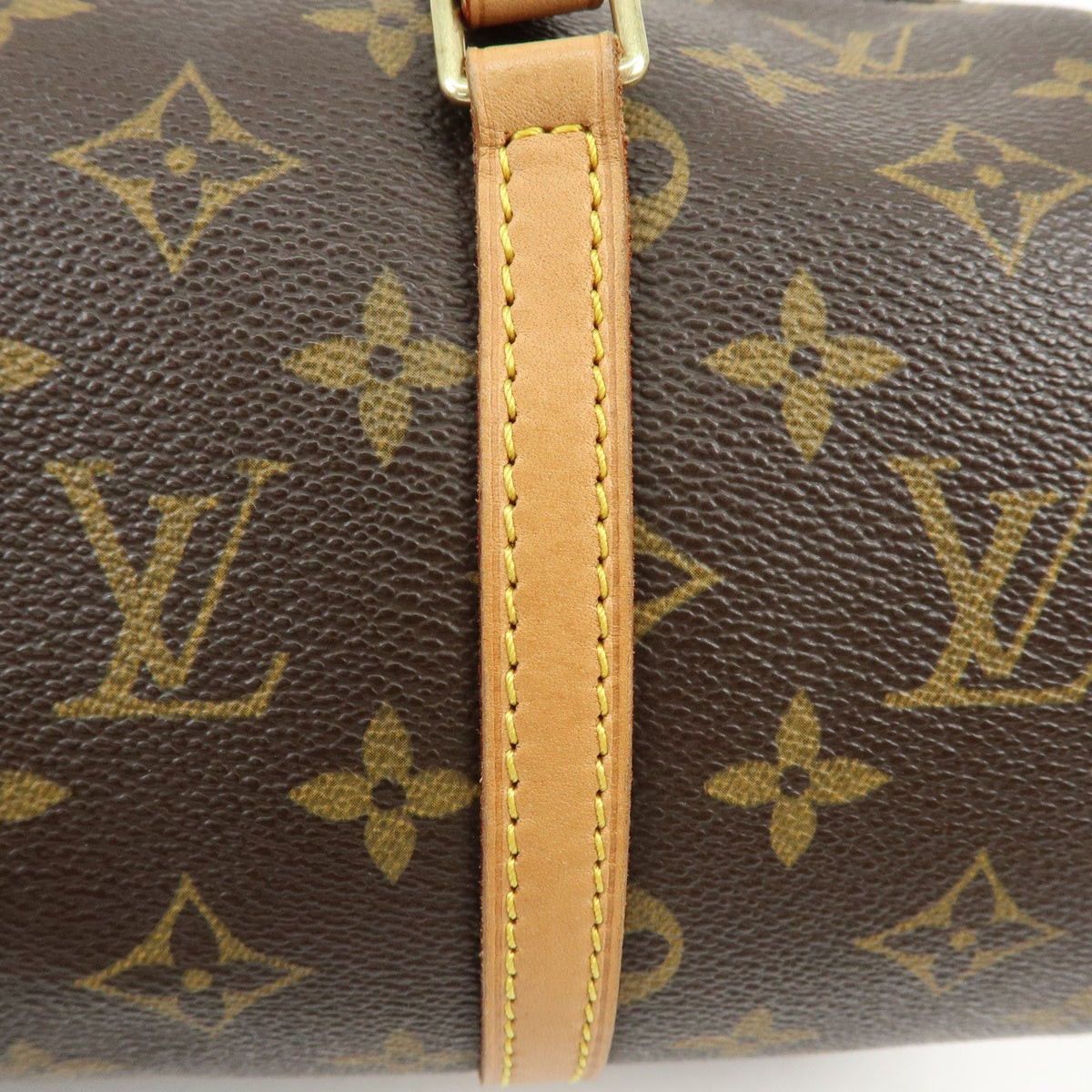 Louis Vuitton Monogram Papillon 30 Hand Bag Brown M51385