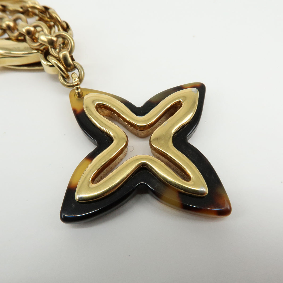 Louis Vuitton Bijou Sac Insolence Bag Charm Gold Brown M65844