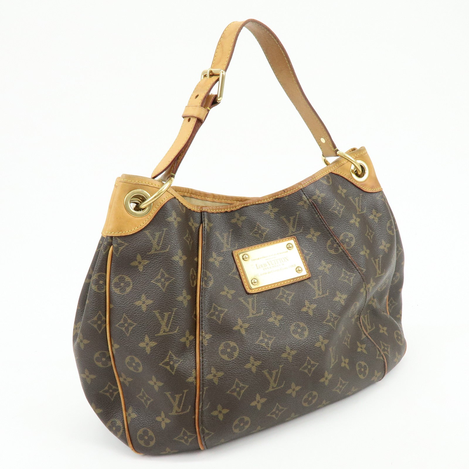 Louis Vuitton Monogram Galliera PM Shoulder Bag Brown M56382