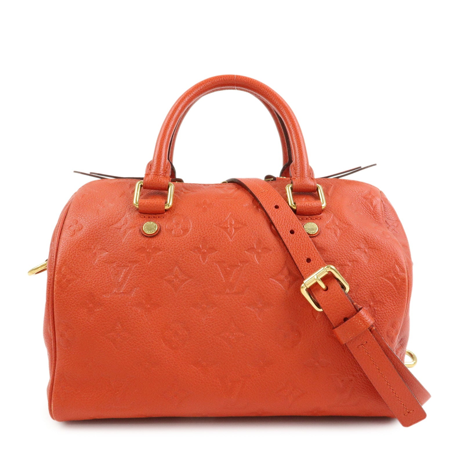 Louis Vuitton Monogram Empreinte Speedy Bandouliere 25 Orient M40758