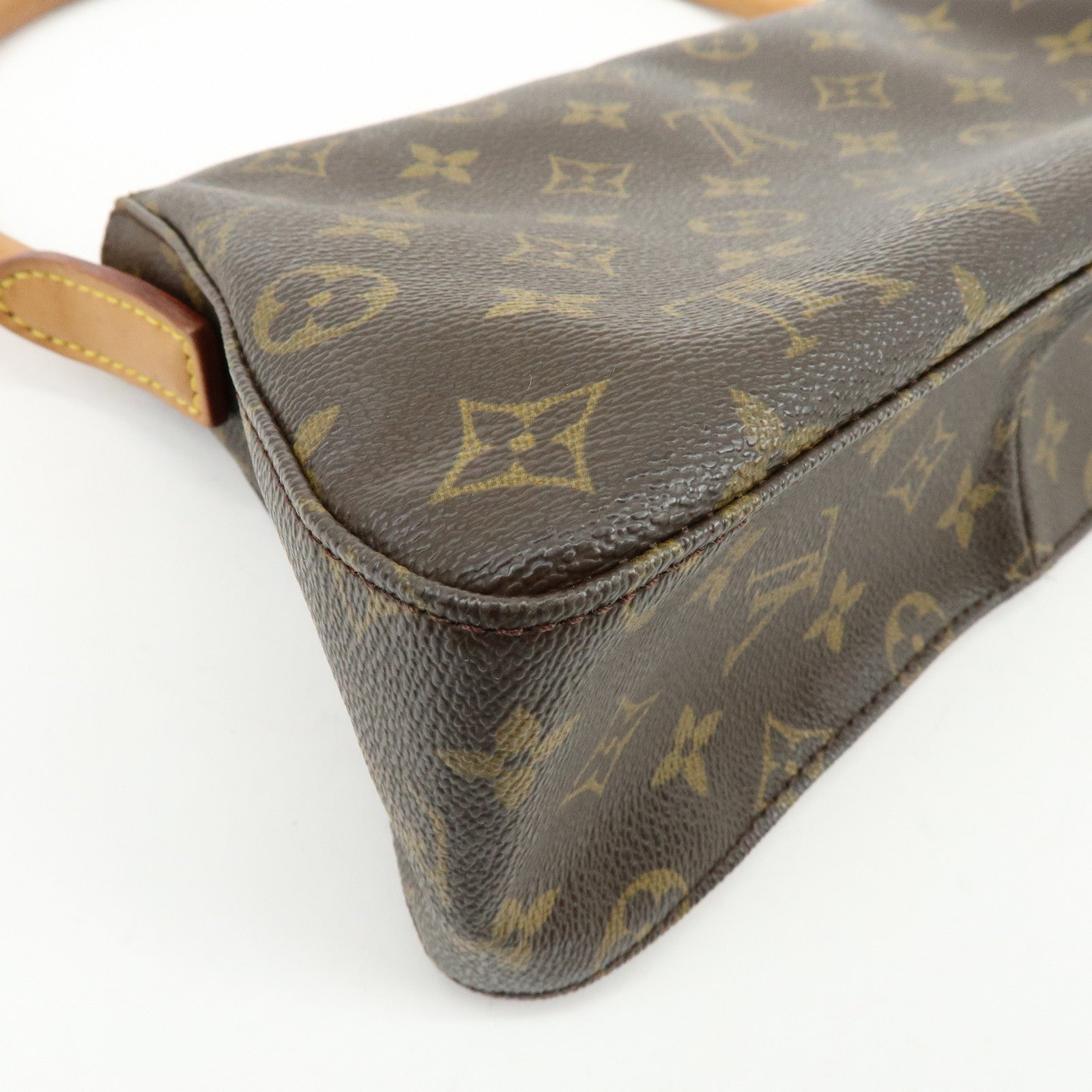 Louis Vuitton Monogram Mini Looping Shoulder Bag Brown M51147