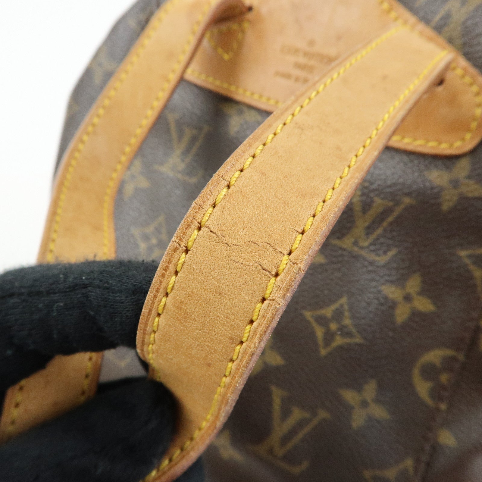 Louis Vuitton Monogram Canvas Montsouris MM Backpack Brown M51136