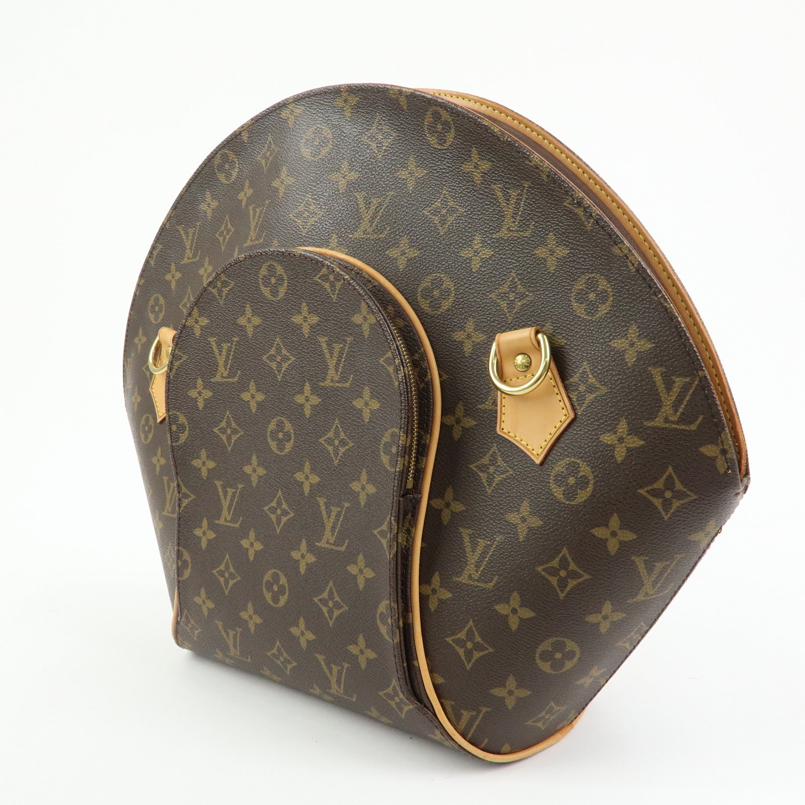 Louis Vuitton Monogram Ellipse Shopping Shoulder Bag Brown M51128
