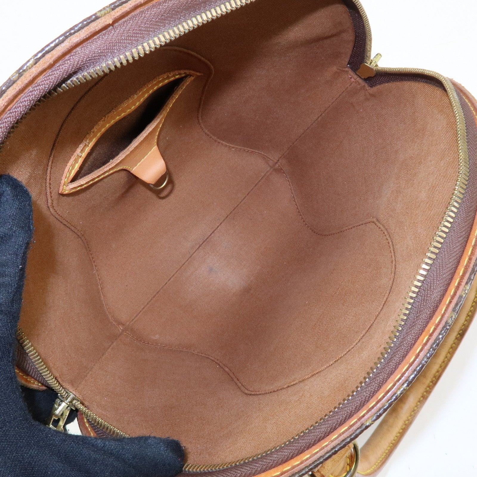 Louis Vuitton Monogram Canvas Ellipse PM Hand Bag Brown M51127
