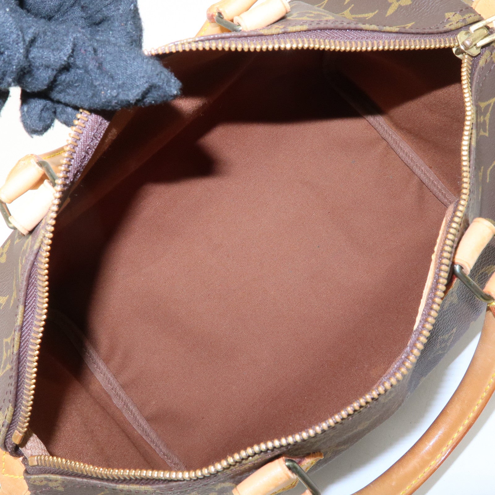 Louis Vuitton Monogram Speedy 30 Hand Bag Boston Bag M41526 Used