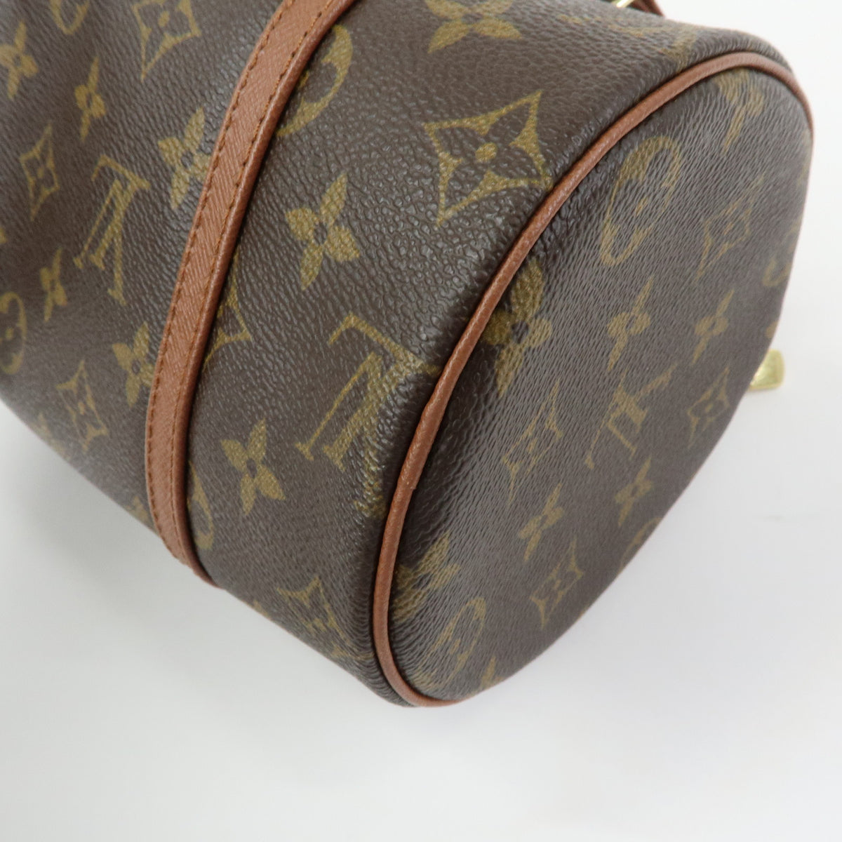 Louis Vuitton Monogram Papillon 26 Hand Bag Brown M51366
