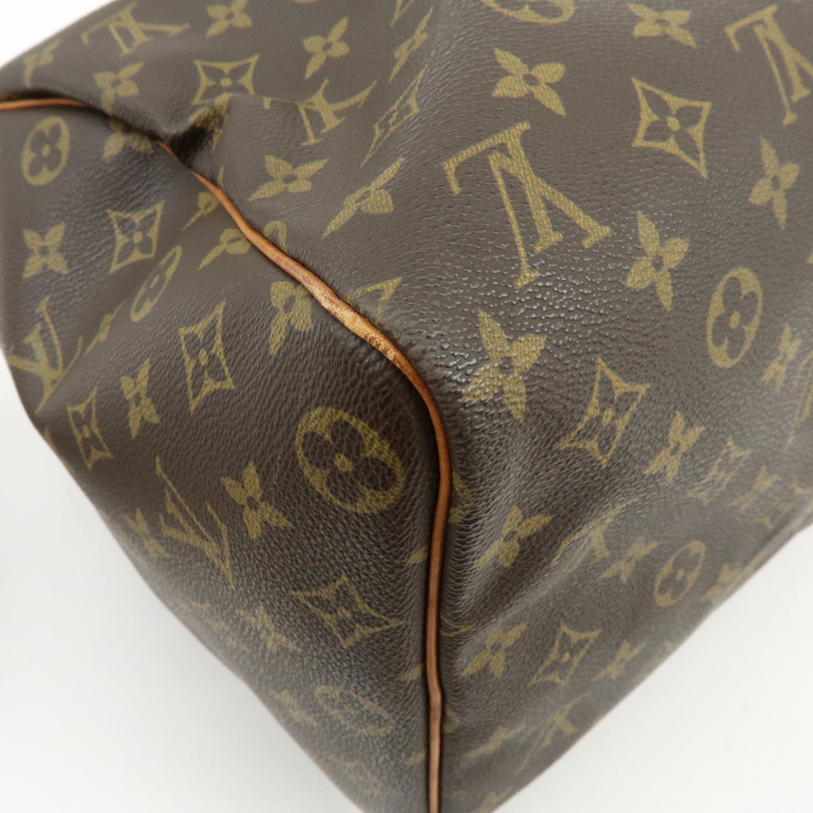 Louis Vuitton Monogram Keep All 45 Boston Bag Brown M41428