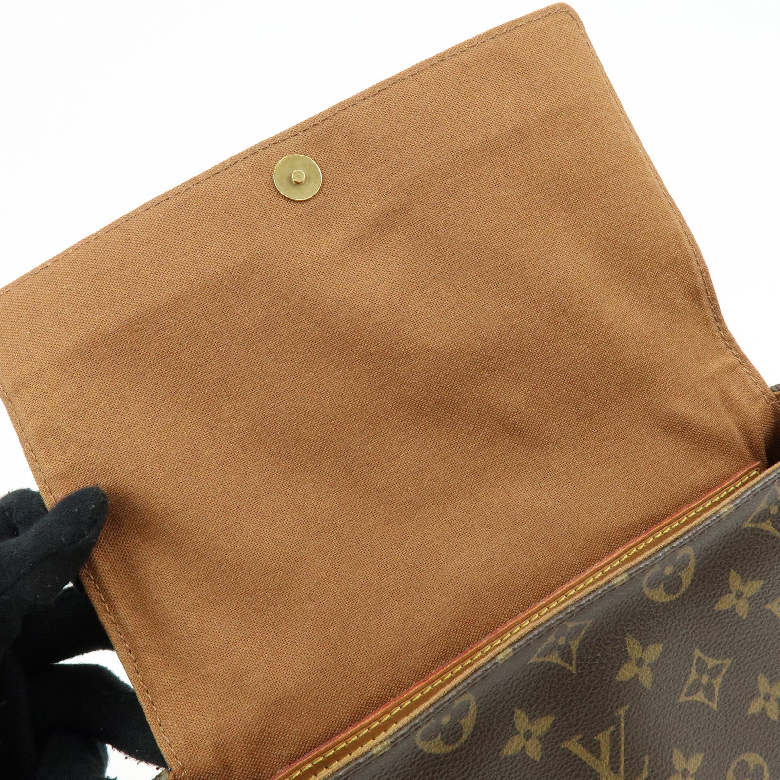 Louis Vuitton Monogram Mini Looping Shoulder Bag Brown M51147