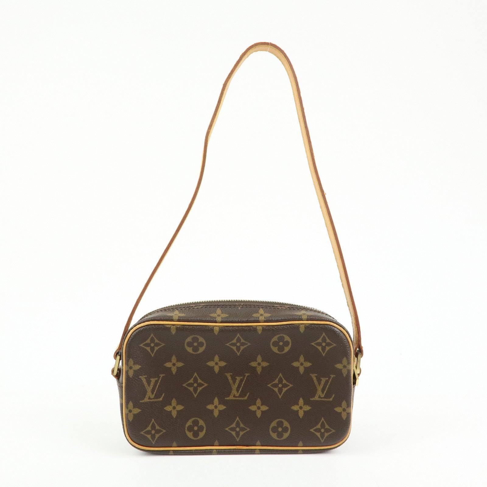Louis Vuitton Monogram Pochette Cite Shoulder Bag Brown M51183