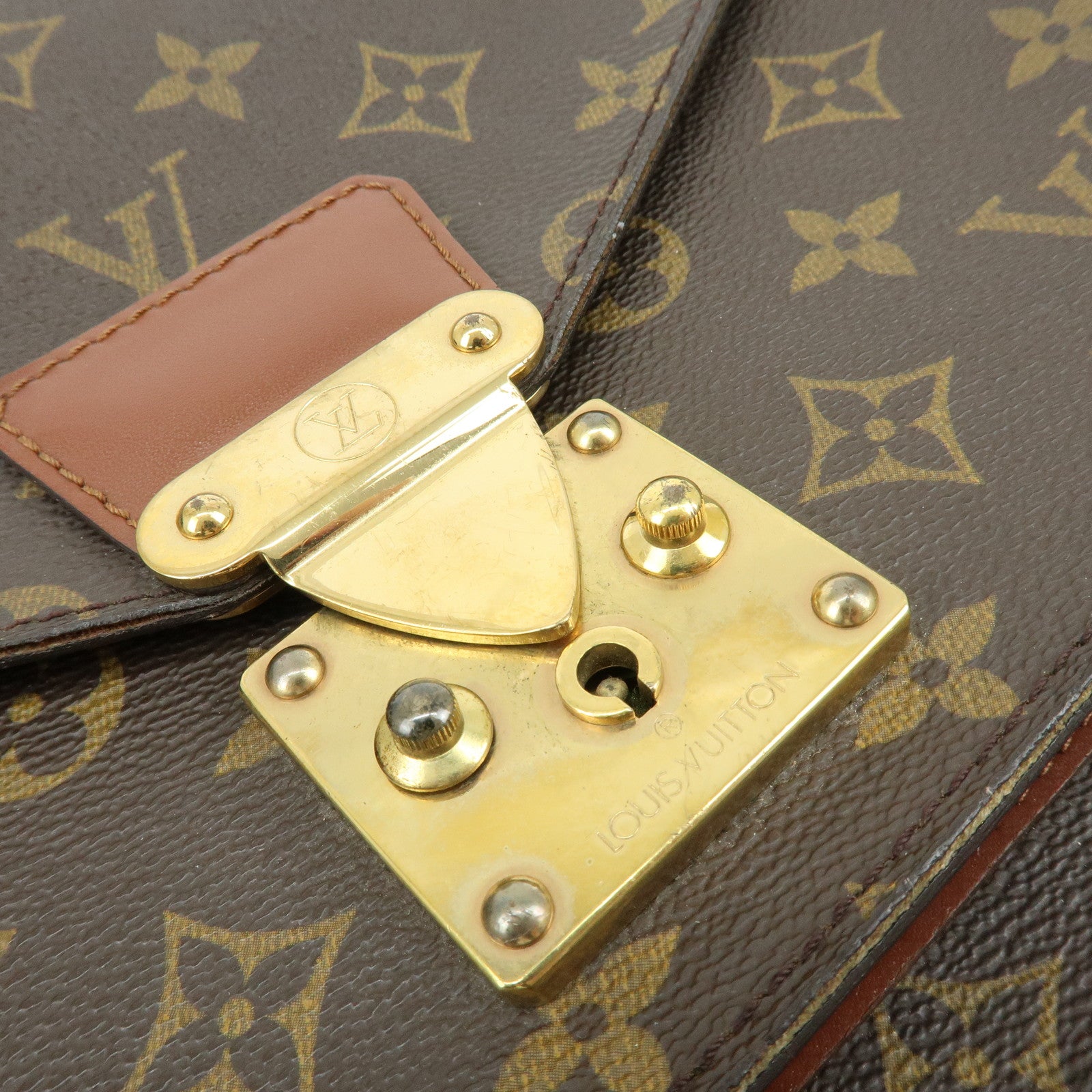 Louis Vuitton Monogram Monceau 28 2Way Bag Brief Case M51185