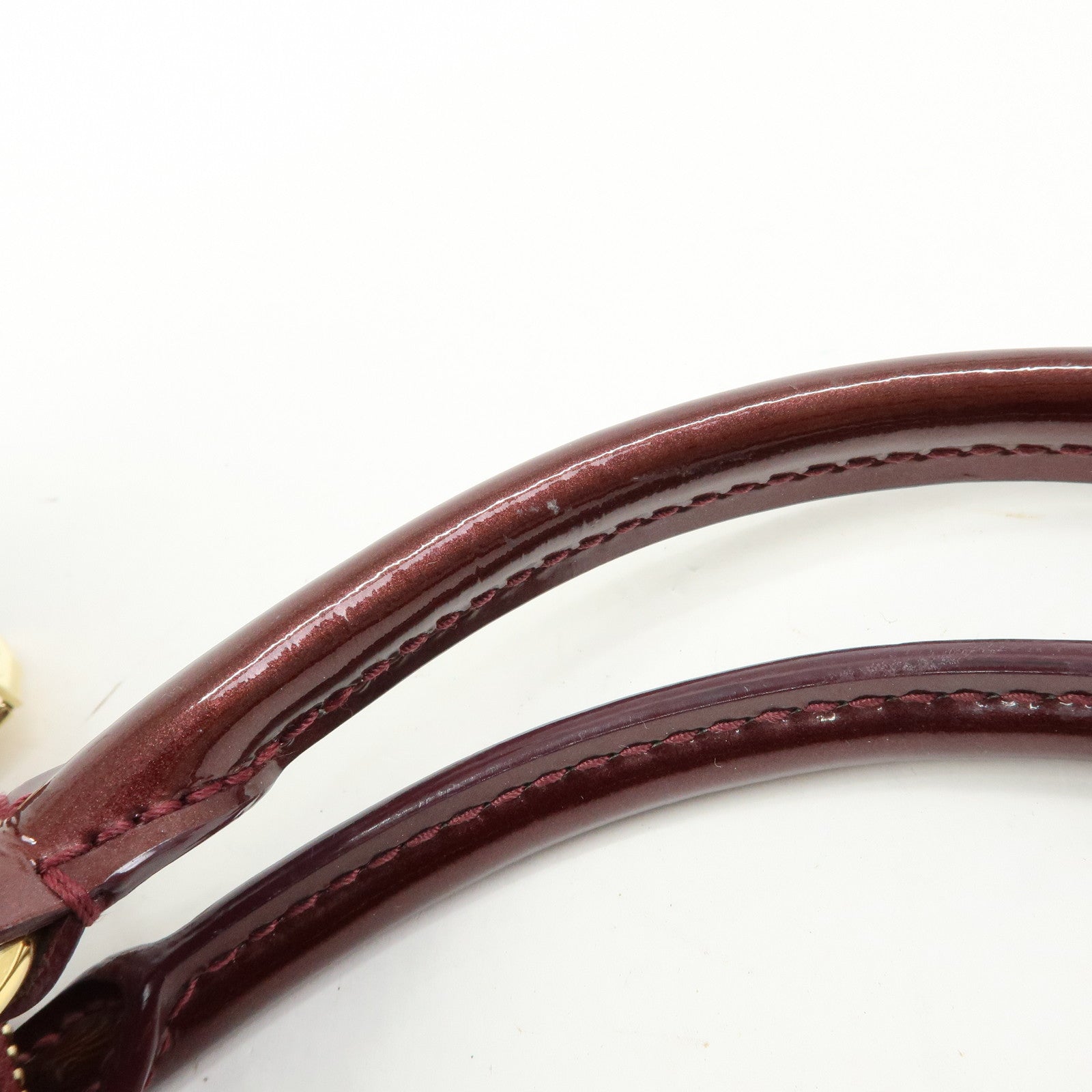 Louis Vuitton Monogram Vernis Sherwood PM Boston Hand Bag M91492