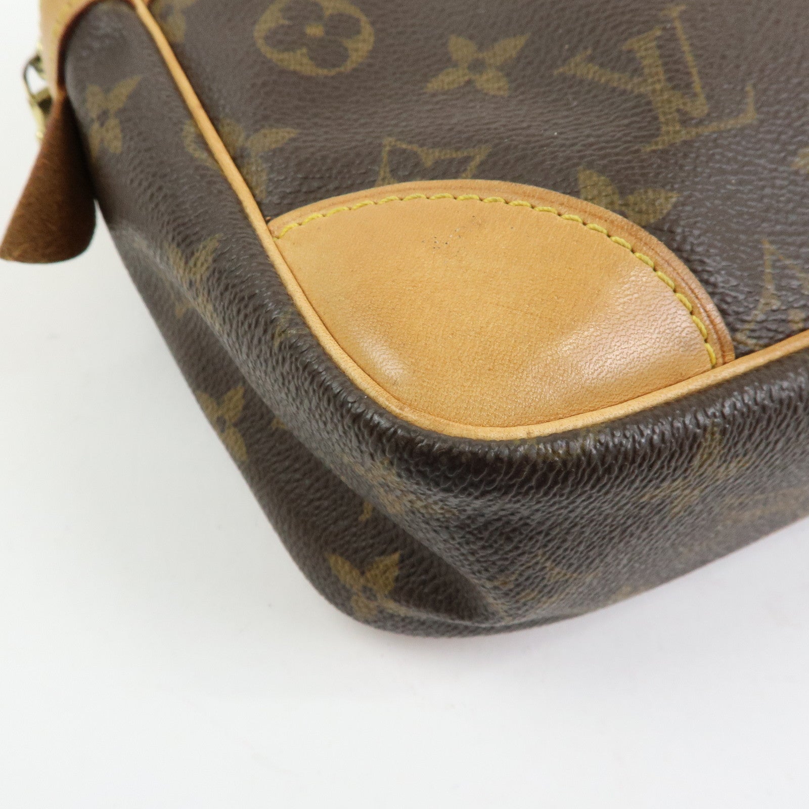 Louis Vuitton Monogram Compiegne 28 Pouch Clutch Bag Brown M51845