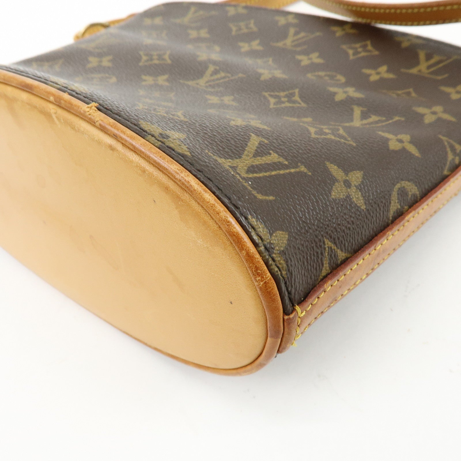 Louis Vuitton Monogram Drouot Crossbody Shoulder Bag Brown M51290
