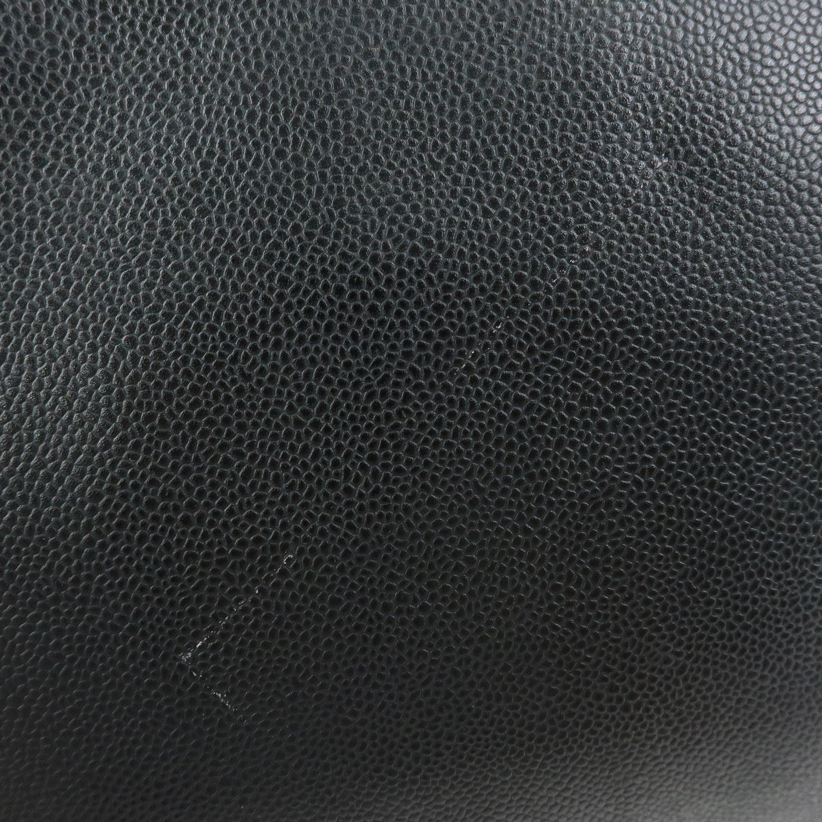 CHANEL COCO Mark Caviarskin Tote Bag Shoulder Bag Black