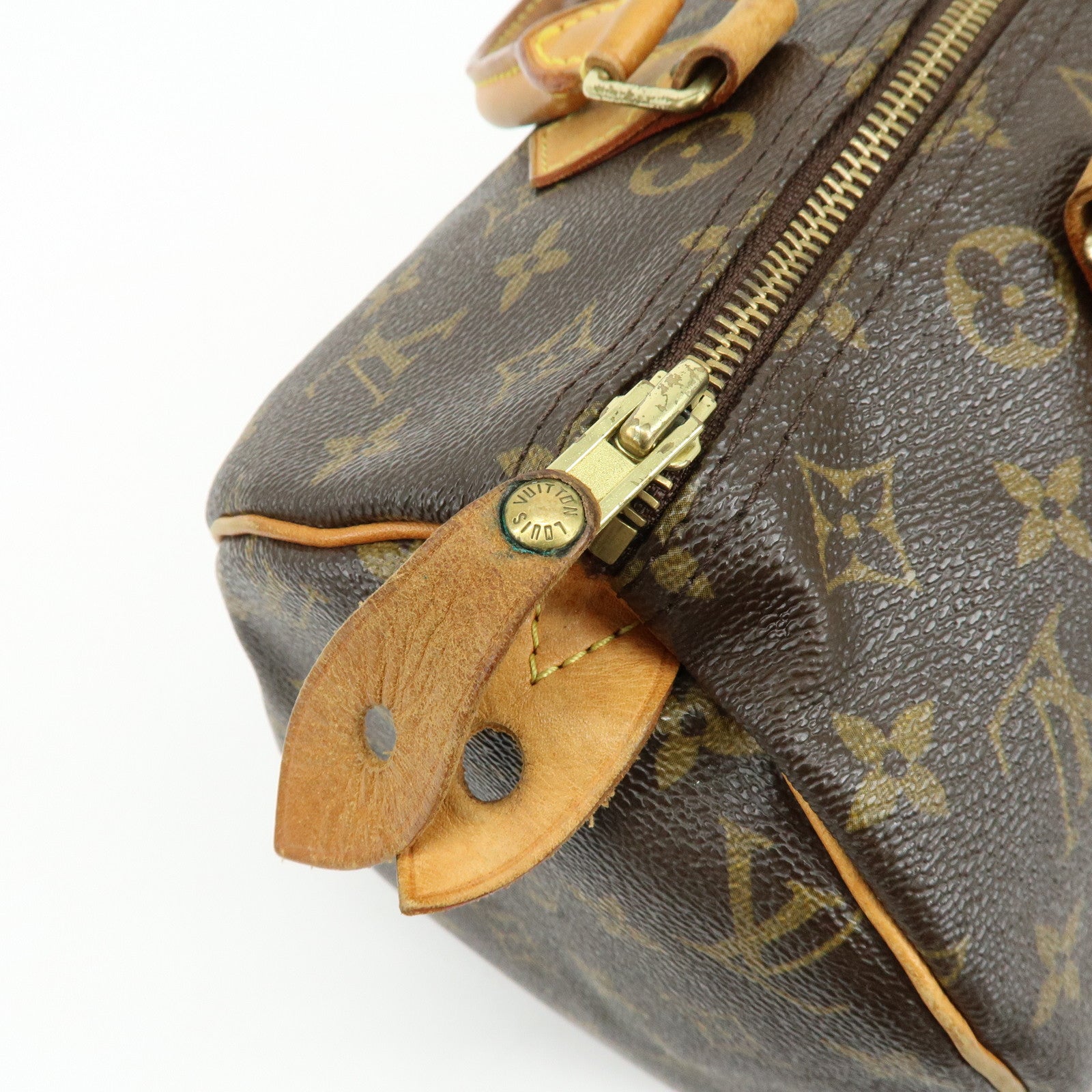 Louis Vuitton Monogram Speedy 30 Boston Bag Hand Bag Brown M41526