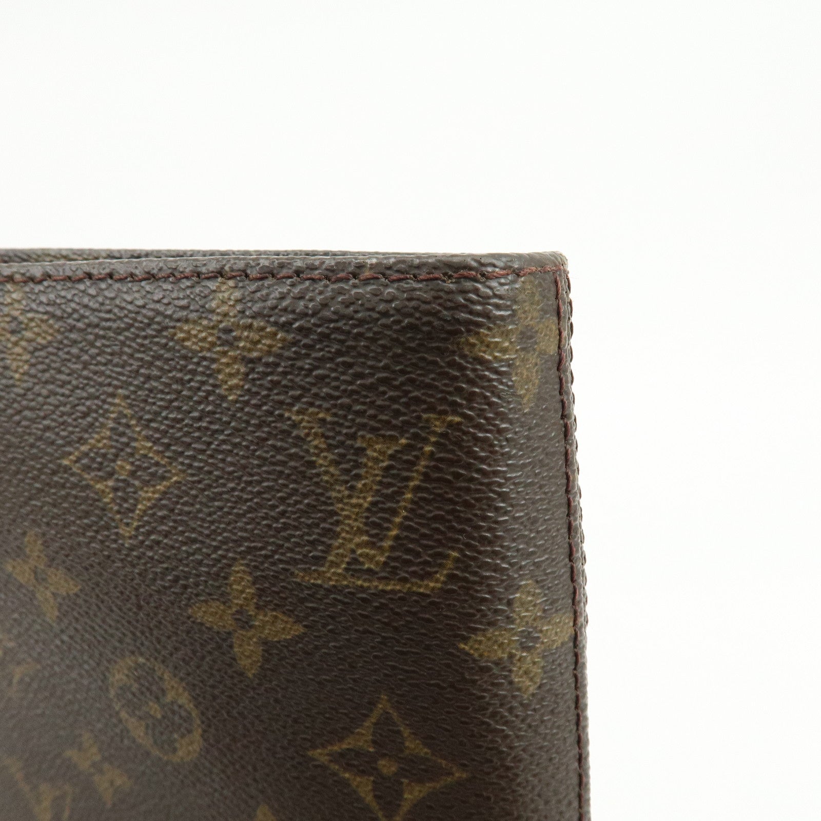 Louis Vuitton Monogram Luco Tote Bag Shoulder Bag Brown M51155