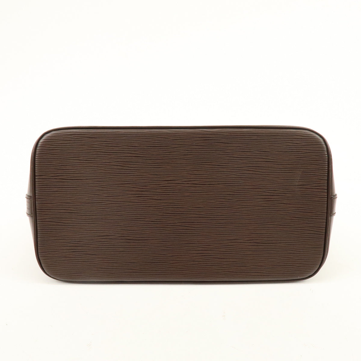 Louis Vuitton Epi Alma Leather Hand Bag Mocha Brown M5214D