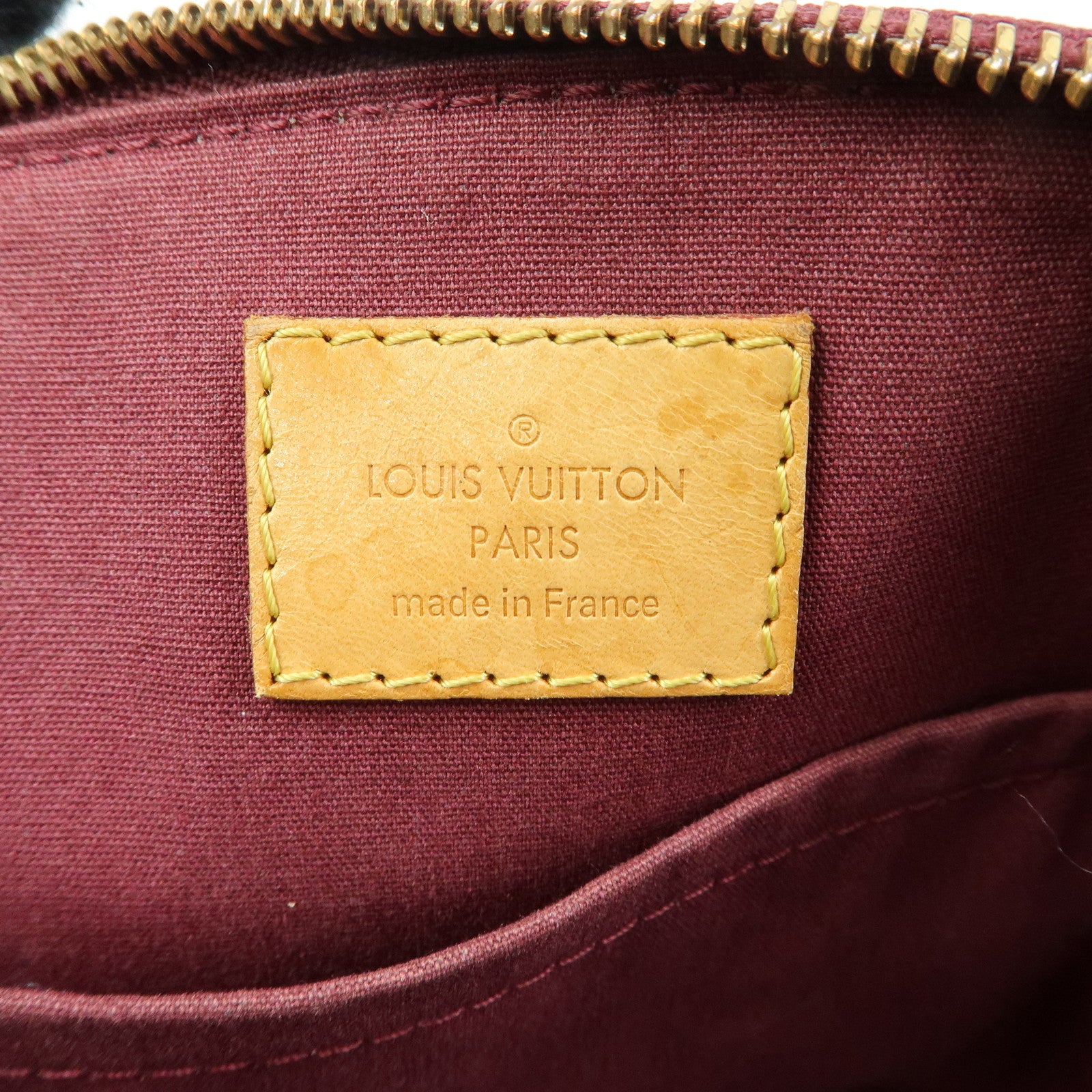Louis Vuitton Monogram Vernis Sherwood PM Boston Hand Bag M91492