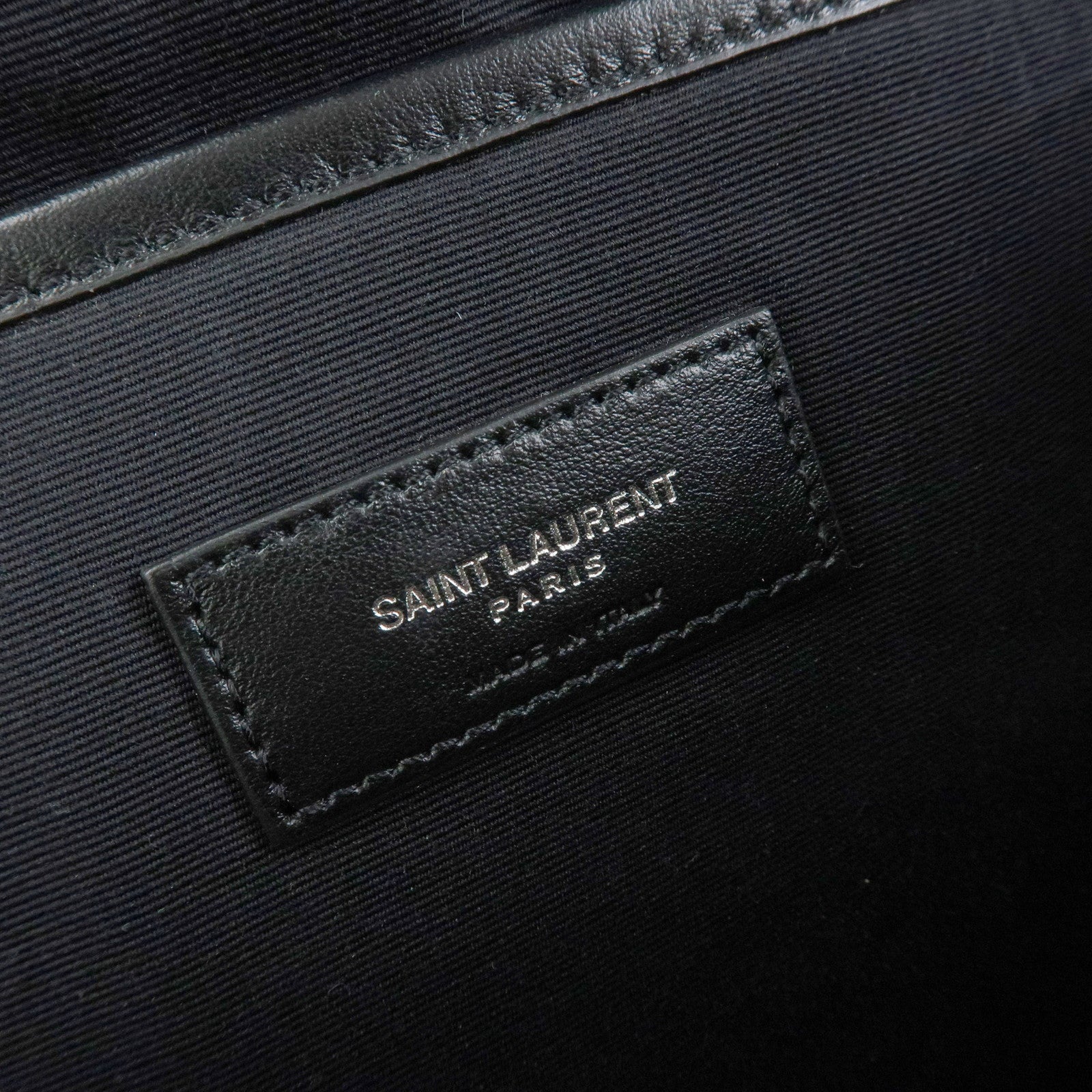 SAINT LAURENT PARIS City Canvas Leather Backpack Star Pattern 508548