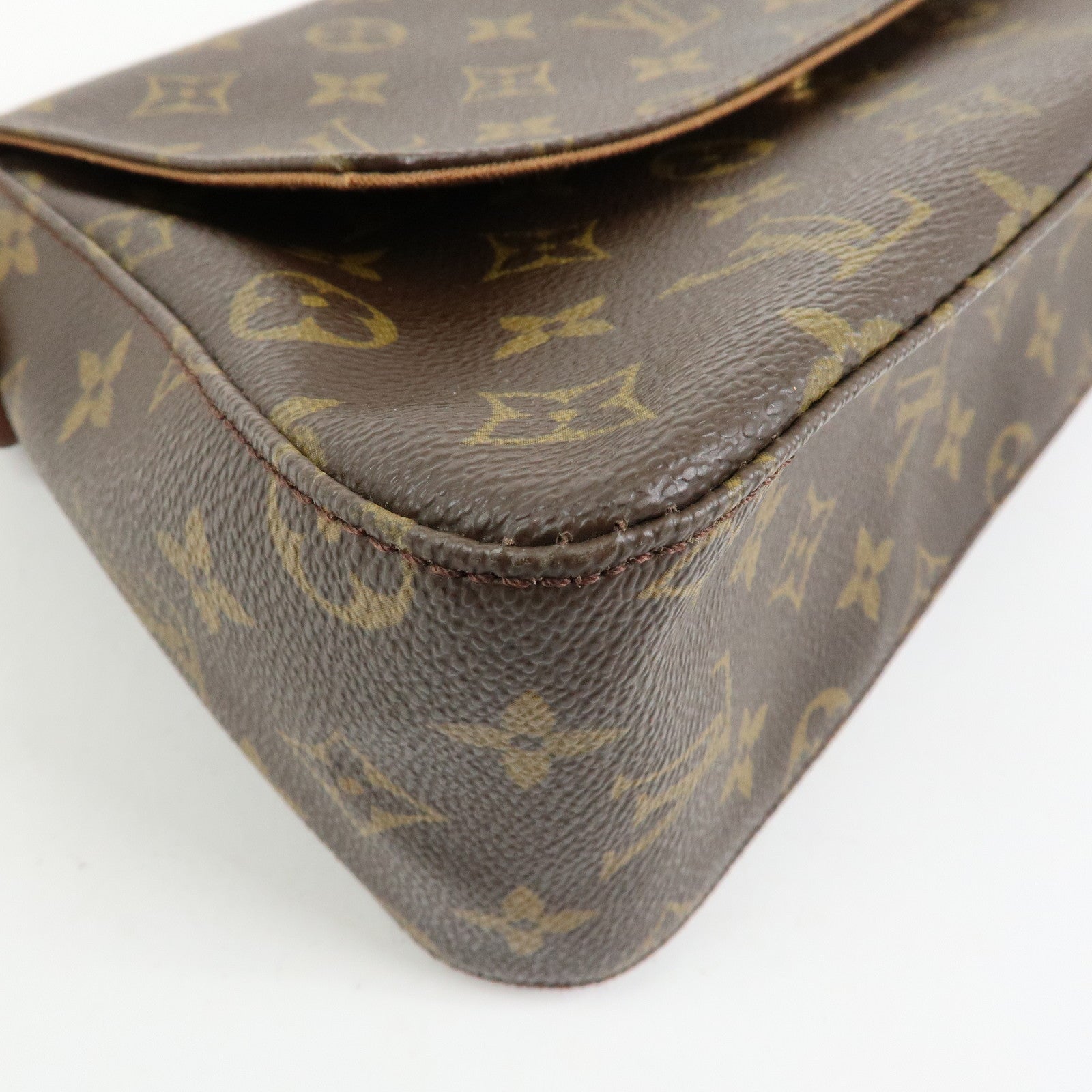 Louis Vuitton Monogram Mini Looping Canvas Shoulder Bag Brown M51147