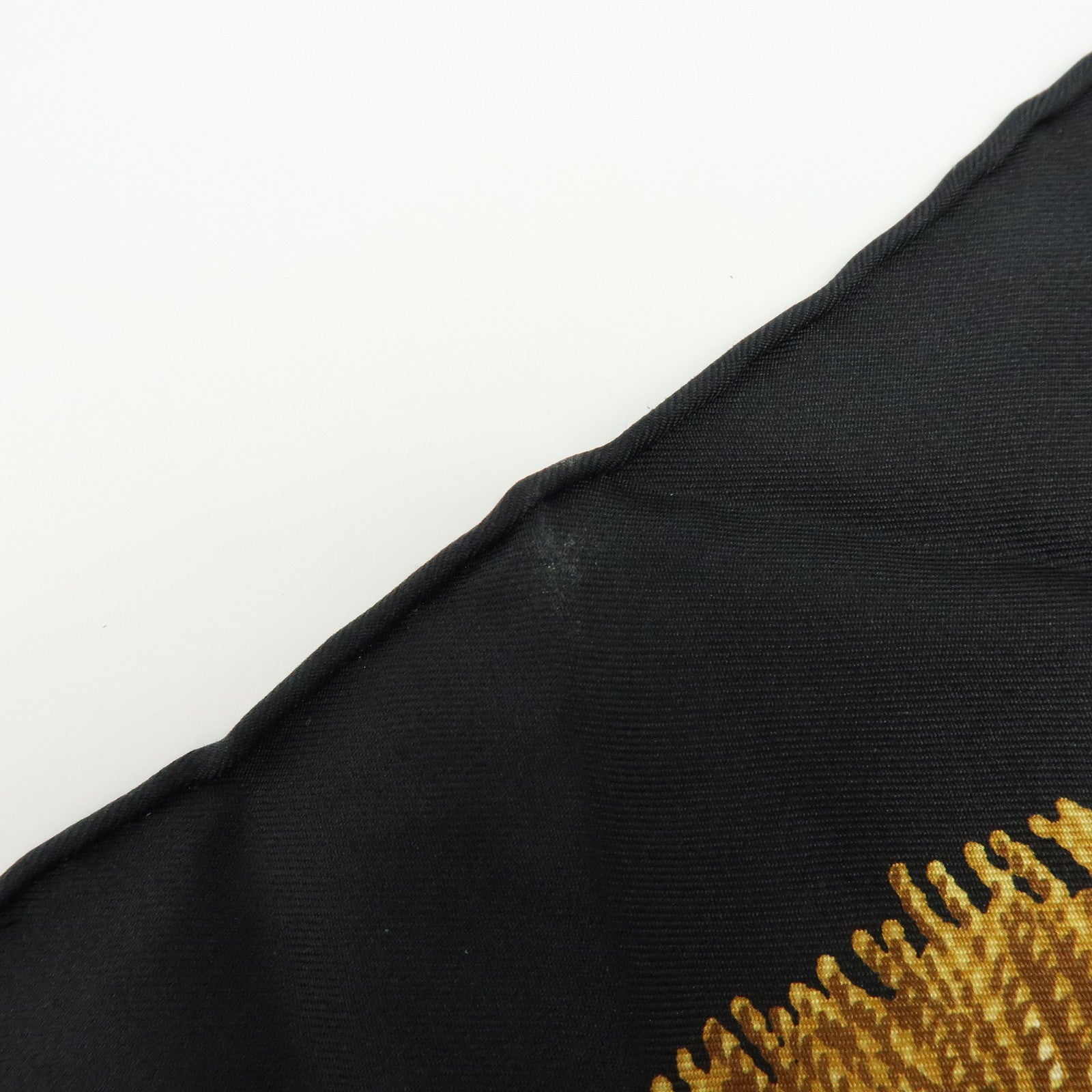 Christian Dior Lot of 3 Silk 100% Scarf Brown Orange Black Gold Navy