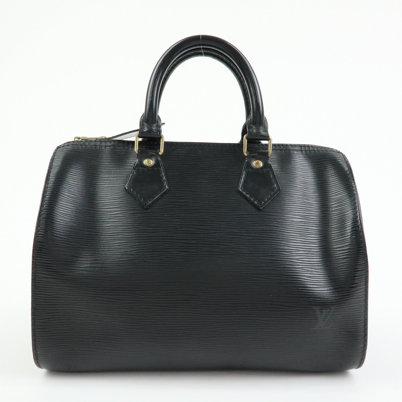 Louis Vuitton Epi Speedy 25 Boston Bag Hand Bag Noir Black M43012