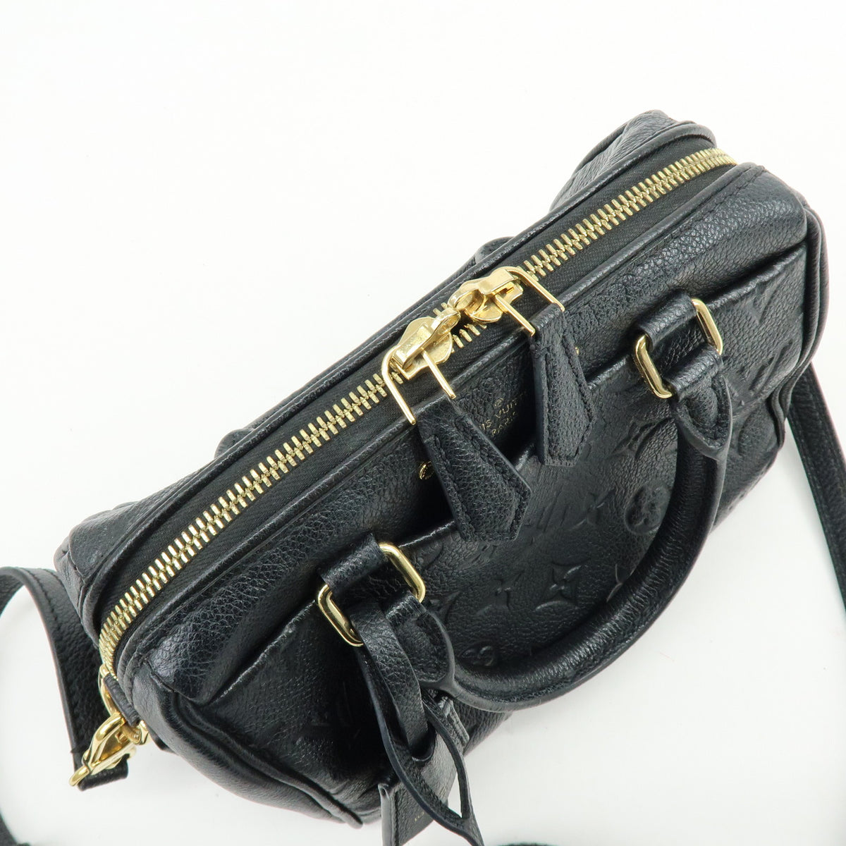 Louis Vuitton Monogram Empreinte Speedy Bandouliere 20 2Way Bag M42397